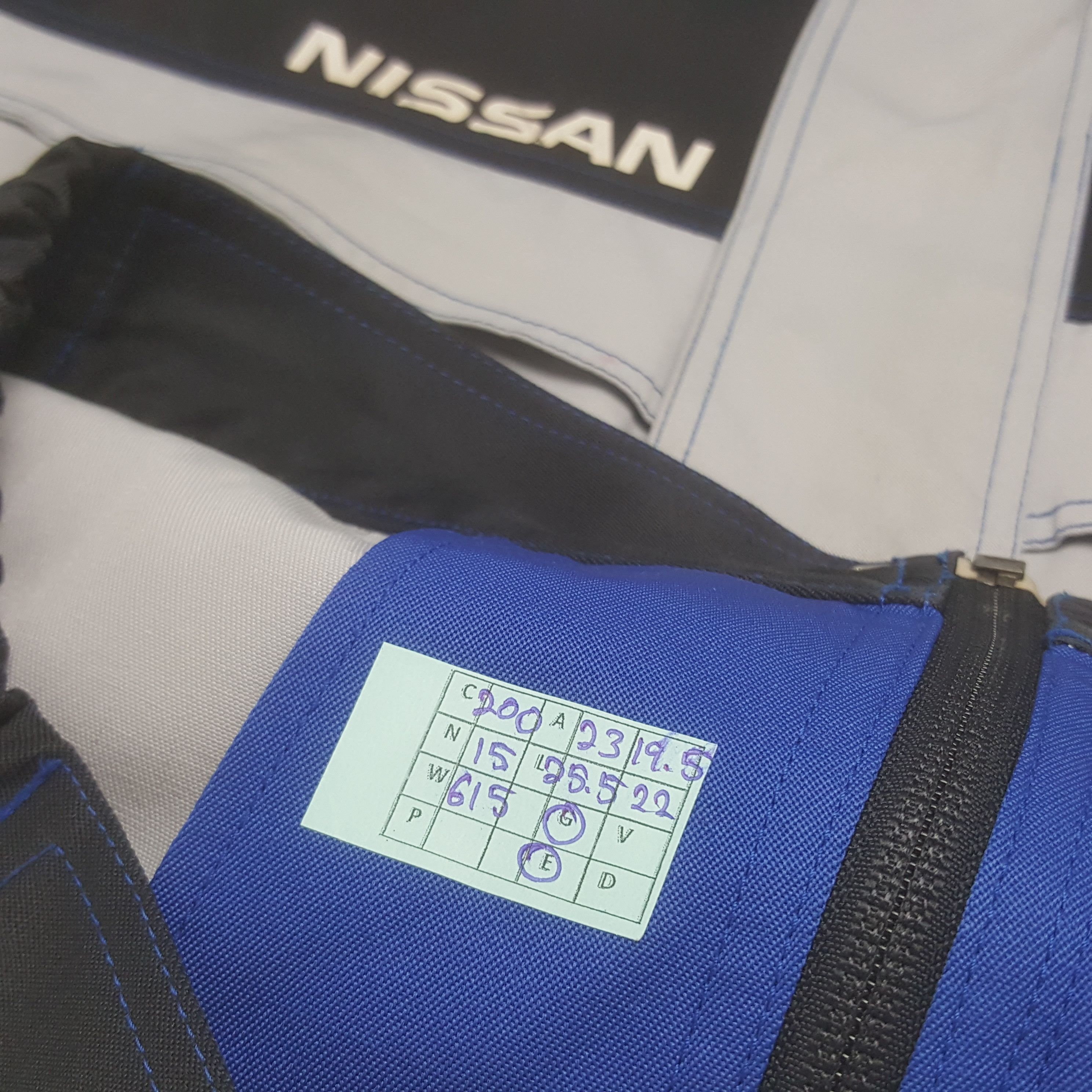 Japanese Brand × Vintage Vintage Nissan Blue Stage Racing Worker Sport Jacket Size US L / EU 52-54 / 3 - 10 Thumbnail