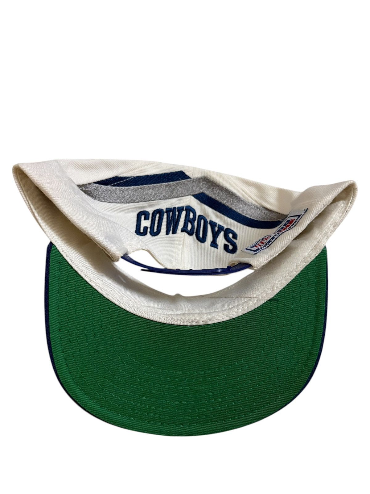 NFL Deadstock Vintage 90s Cowboy Dallas NFL Cap Size ONE SIZE - 6 Thumbnail