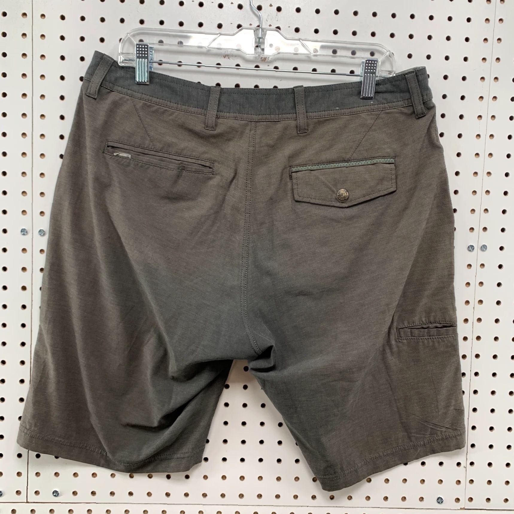 Vintage VINTAGE Linksoul Chino Pants Mens Size 34x10 Casual Distressed Flat Front Gray 90s Size US 34 / EU 50 - 7 Thumbnail