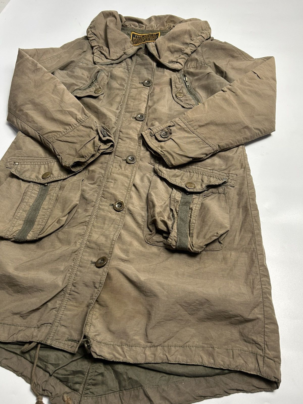 Le Grande Bleu (L.G.B.) LGB STYLE AIR FORCE U.S ARMY PARKA MULTI POCKET JACKET Size M / US 6-8 / IT 42-44 - 2 Thumbnail