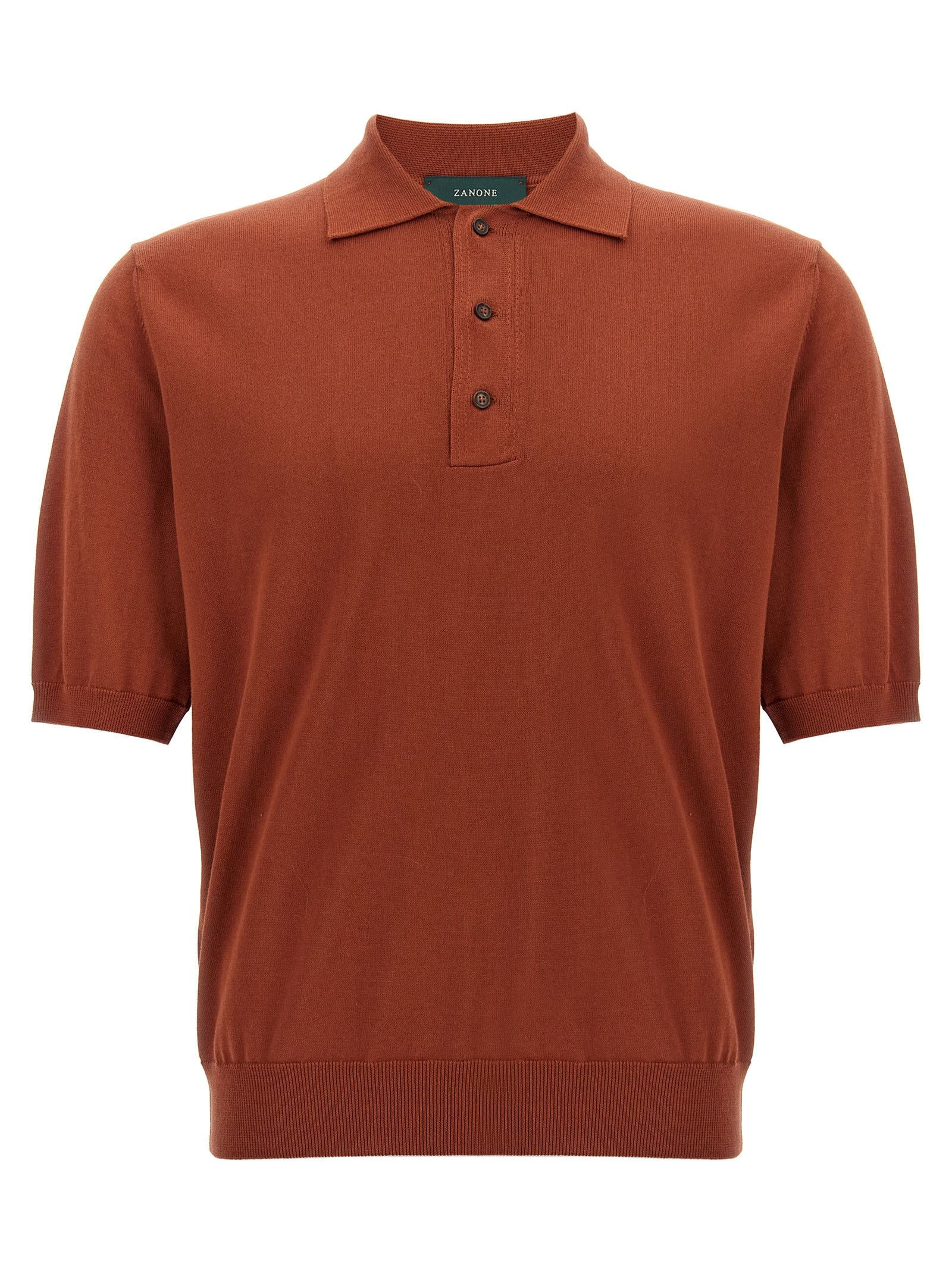 Zanone Cotton Polo Shirt Size US L / EU 52-54 / 3 - 1 Thumbnail