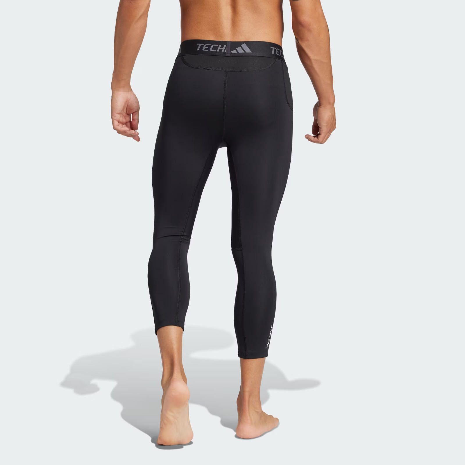 Adidas 3/4 Training Compression Tights Adidas Men's Size Large Gray Size US 34 / EU 50 - 4 Thumbnail