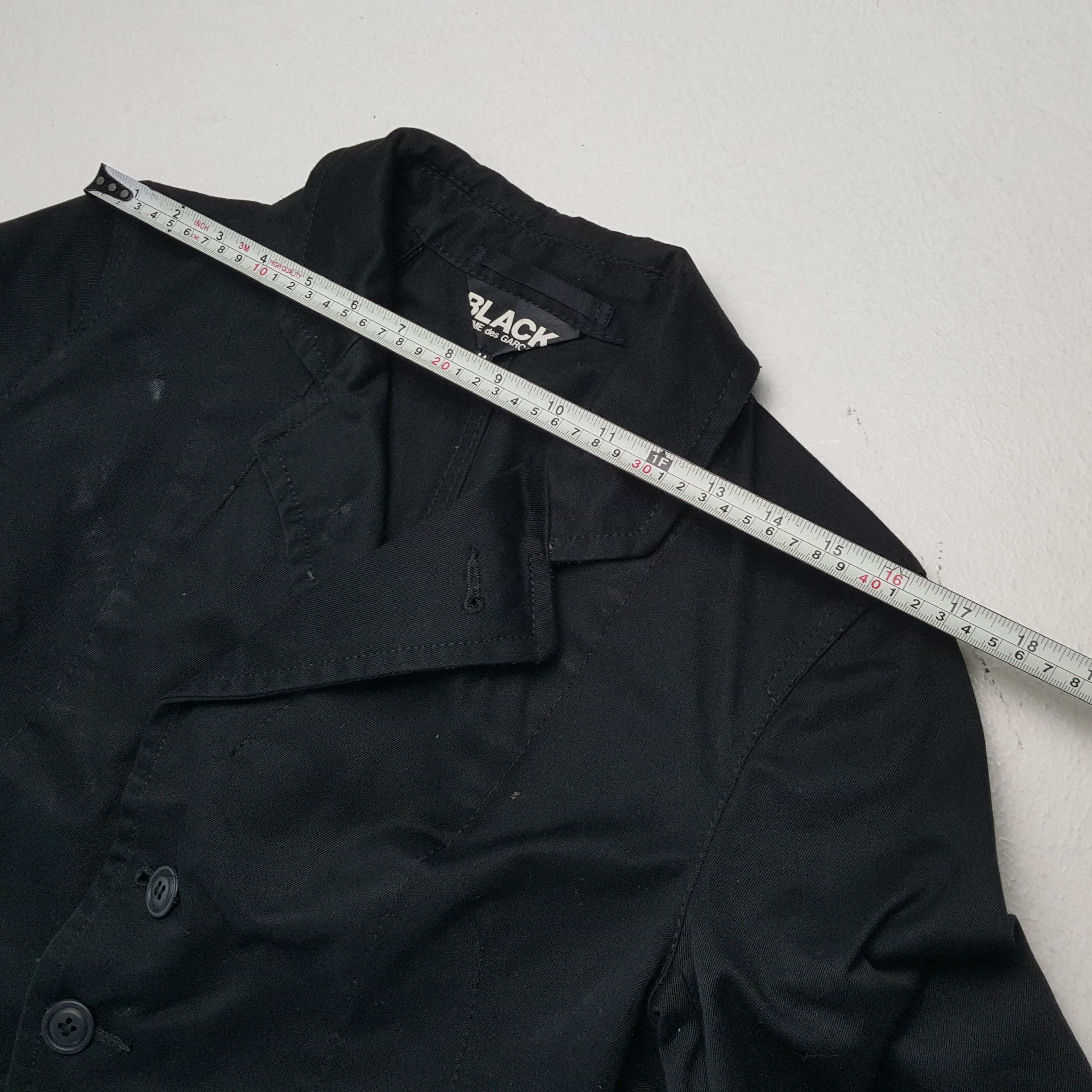 Comme des Garcons Black × Designer × Vintage COMME DES GARCONS BLACK Japanese Brand Fashion Jacket Size US XS / EU 42 / 0 - 4 Thumbnail