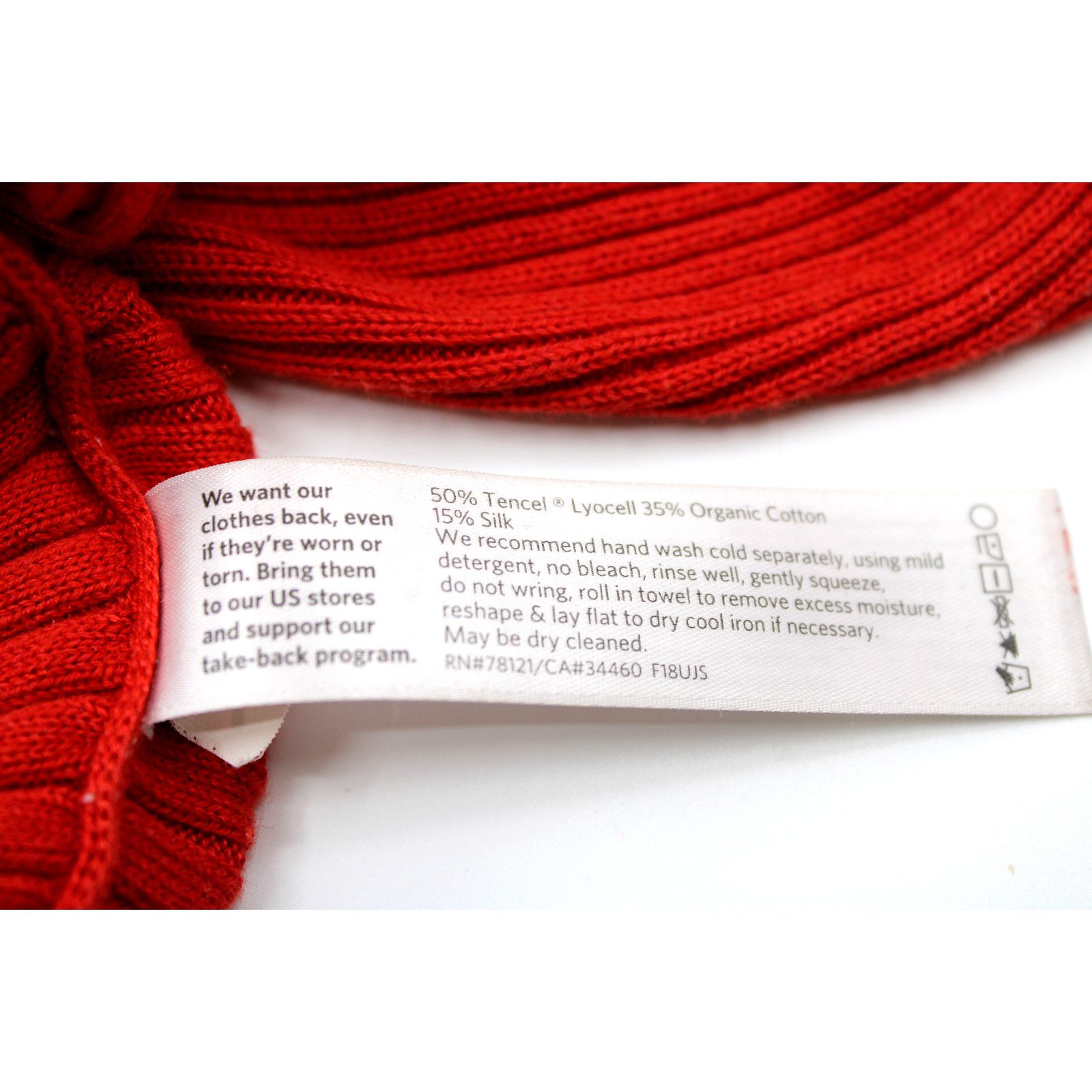 Eileen Fisher EILEEN FISHER V-Neck Ribbed Knit Tencel Pullover Sweater XL Size XL / US 12-14 / IT 48-50 - 5 Thumbnail