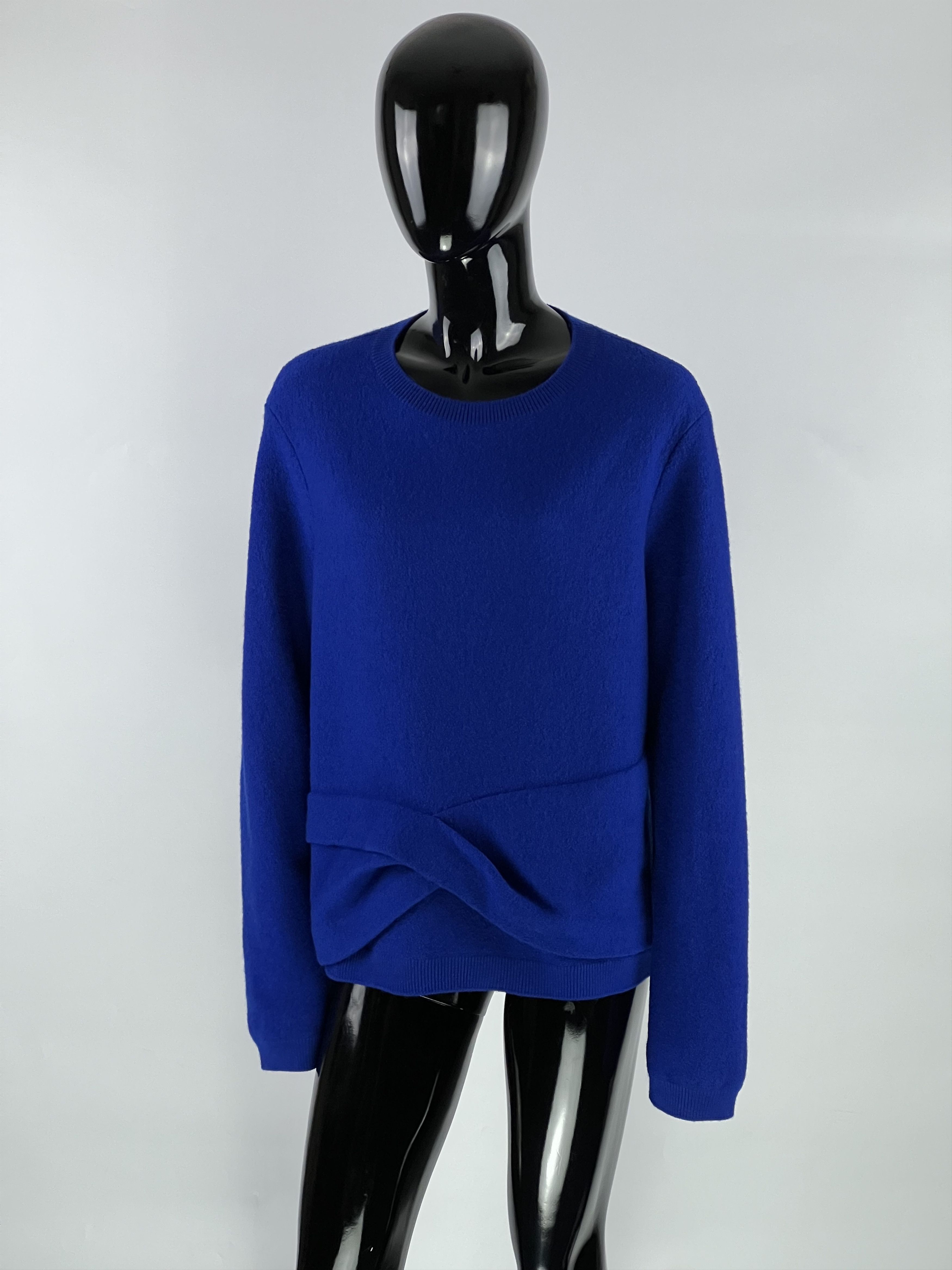 Cos COS Women's Blue 100% Wool Sweater Size L Size L / US 10 / IT 46 - 1 Thumbnail