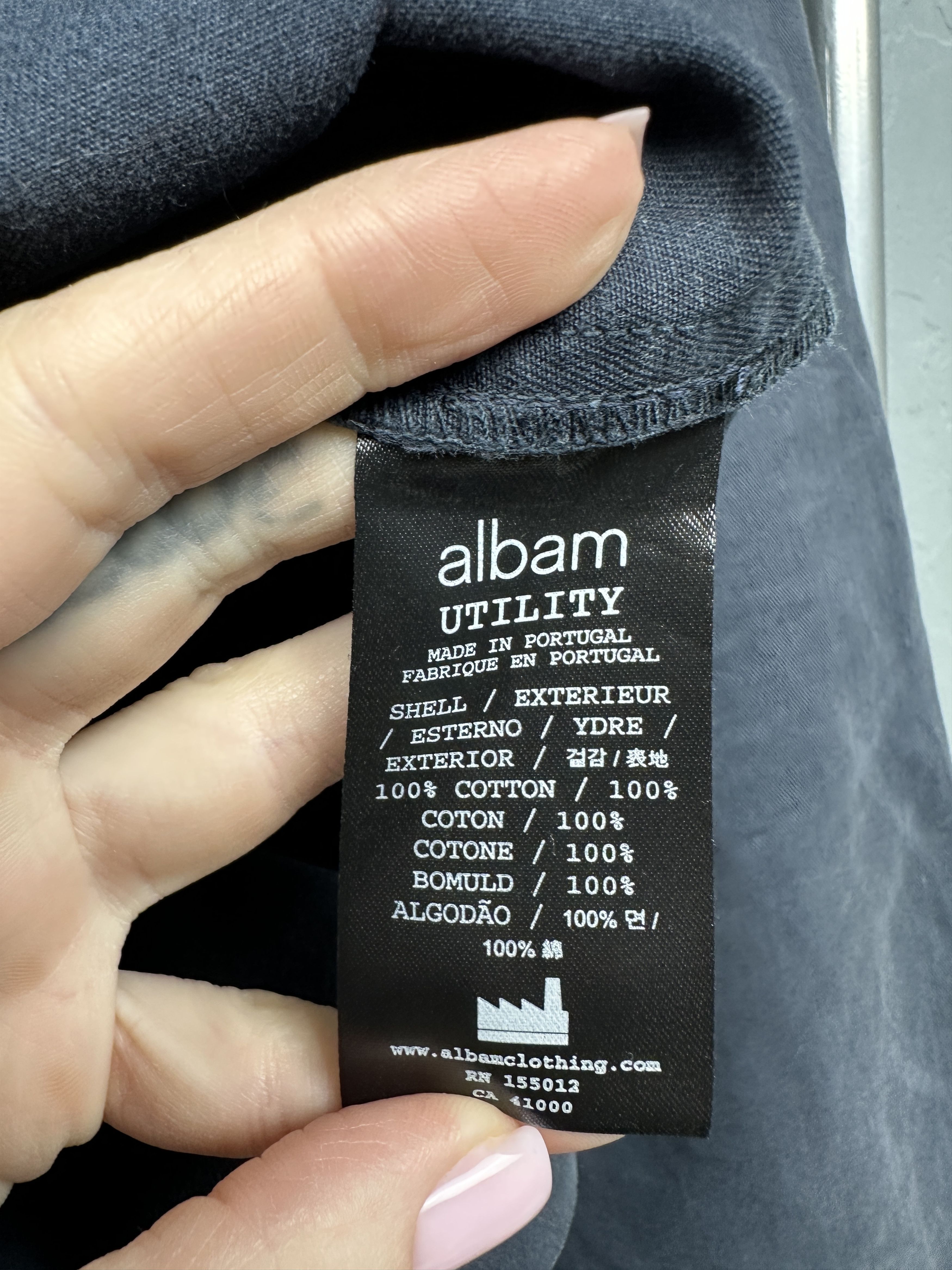 Albam Albam Utility Mens Cotton Cargo Jacket Size US L / EU 52-54 / 3 - 5 Thumbnail