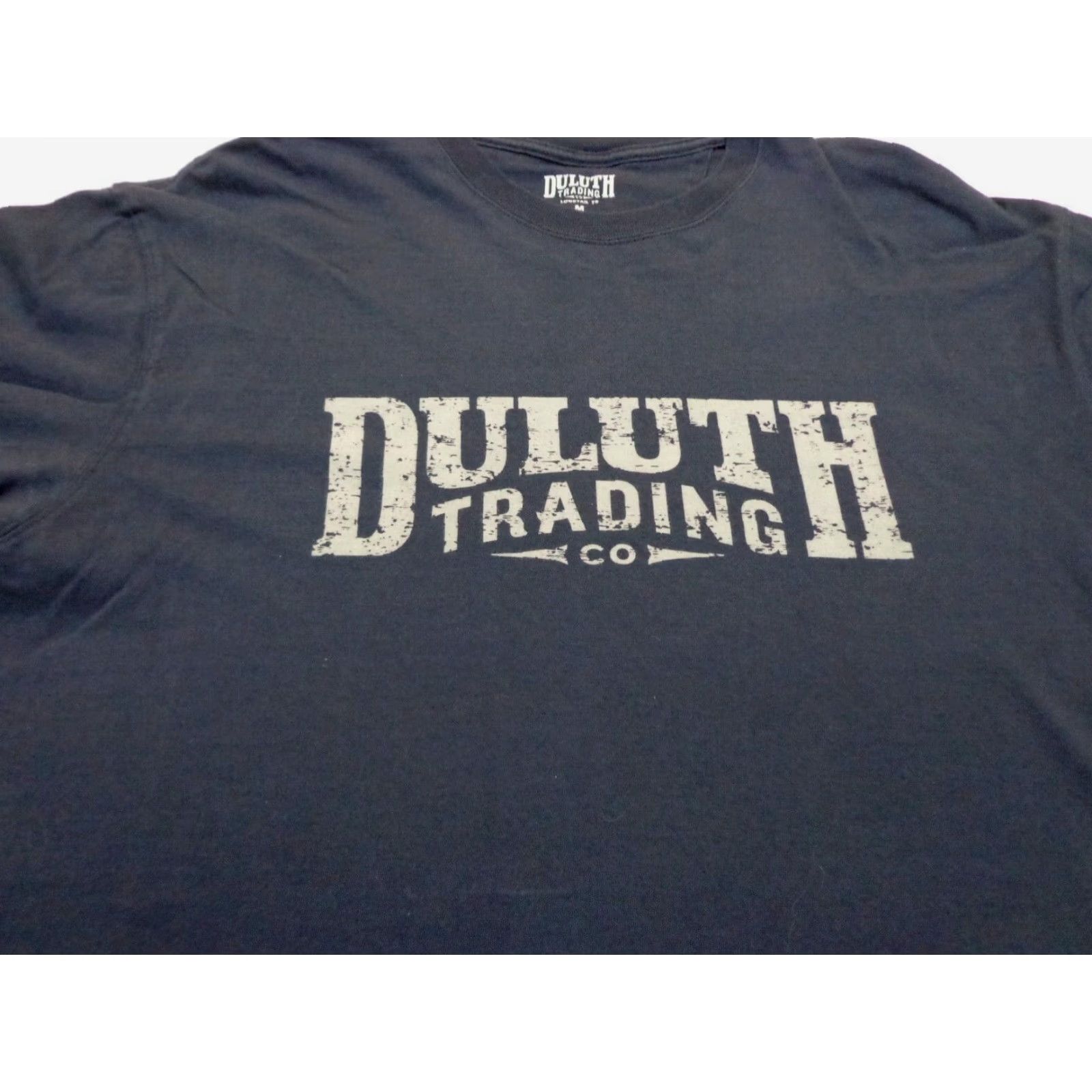 Duluth Trading Company Duluth Longtail Graphic t Tee Navy Blue M Medium Mens Shirt LOOSE FIT Flaws Size US M / EU 48-50 / 2 - 2 Thumbnail