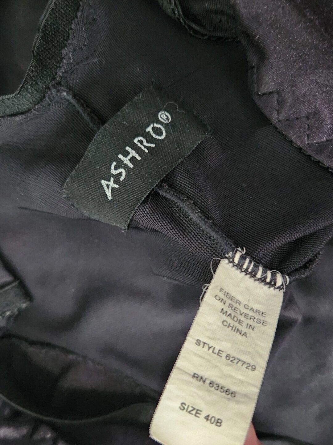 Other Ashro Shapewear Size 40B long Full Length Dress Black Size ONE SIZE - 4 Thumbnail