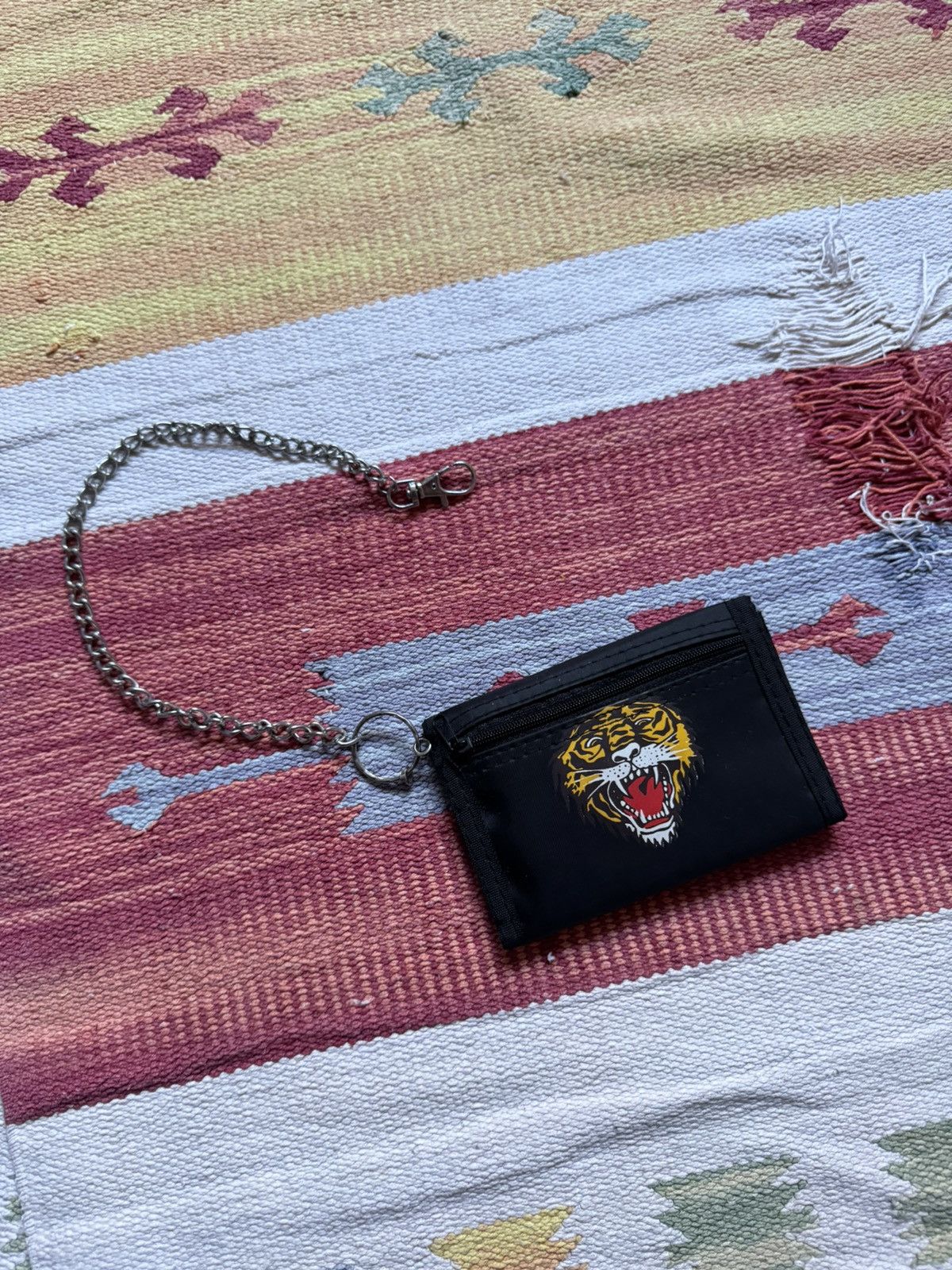 Ed Hardy Vintage 90’s Ed Hardy Style y2k Japanese Pocket Wallet Size ONE SIZE - 1 Thumbnail