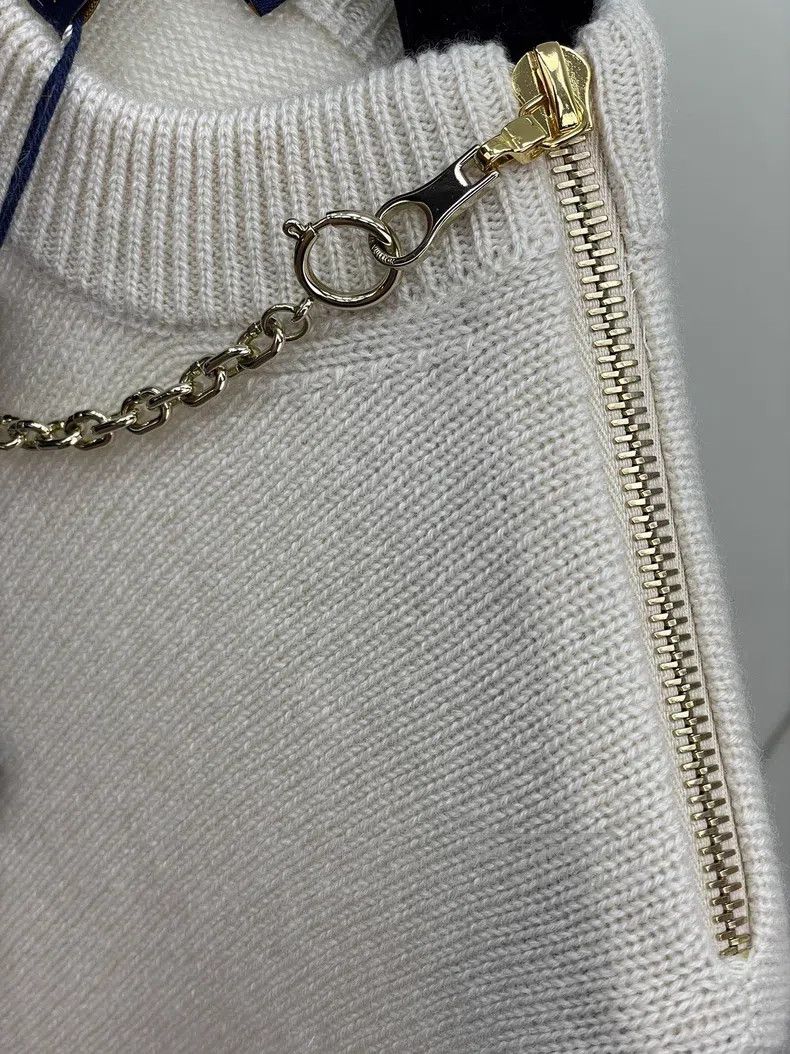 Louis Vuitton Louis Vuitton 24 Chain Knit Cashmere Sweater Size US XS / EU 42 / 0 - 3 Thumbnail