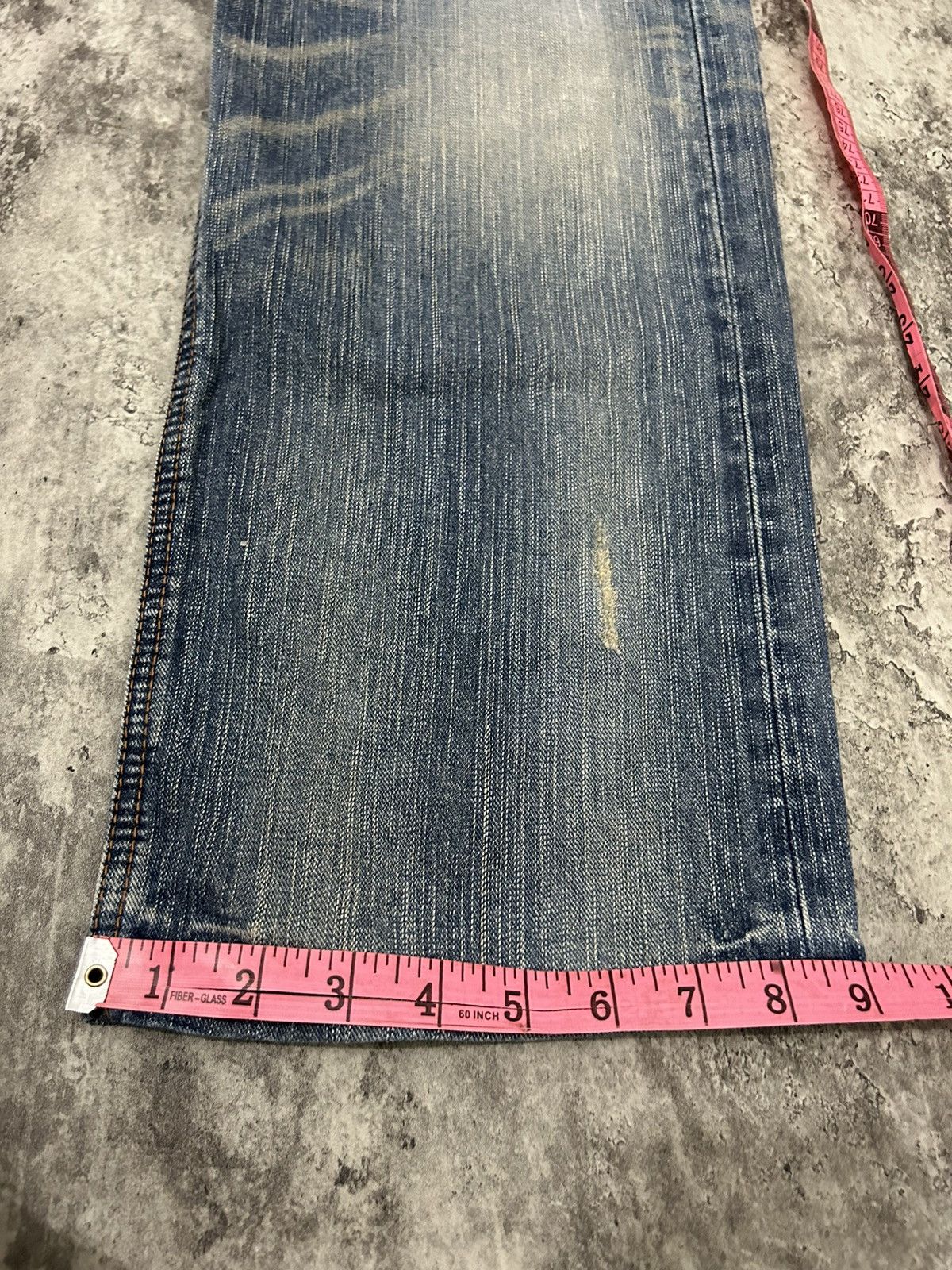 Edwin Vintage Edwin Japan Distressed Jeans Size US 36 / EU 52 - 19 Thumbnail