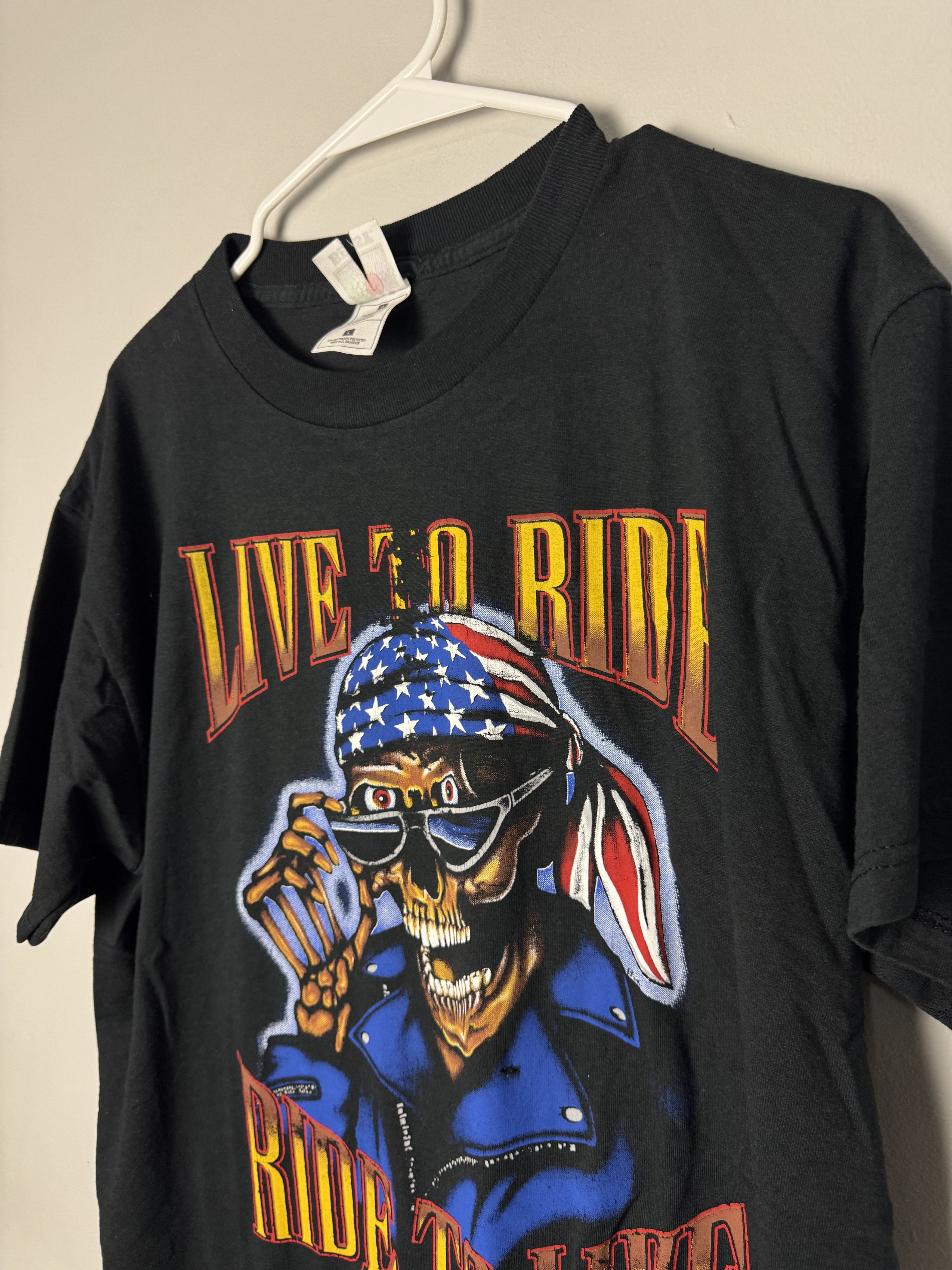 Vintage Vintage Rider Tee Size US L / EU 52-54 / 3 - 3 Thumbnail