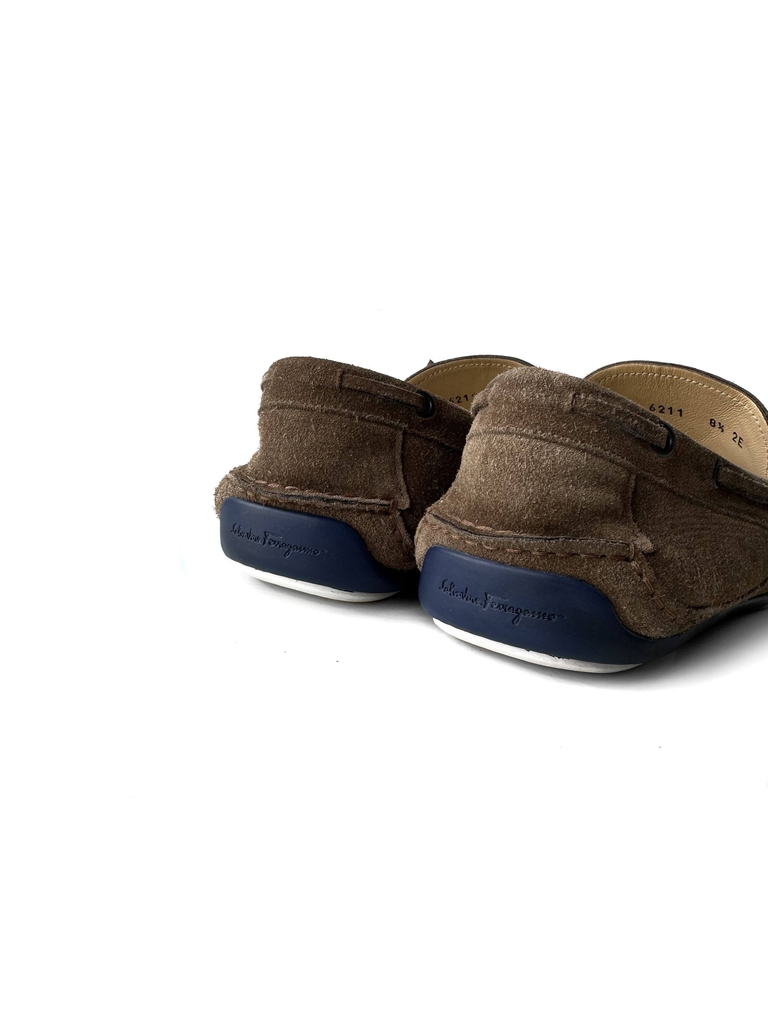 Salvatore Ferragamo Salvatore Ferragamo suede moccasin shoes Size US 8.5 / EU 41-42 - 3 Thumbnail