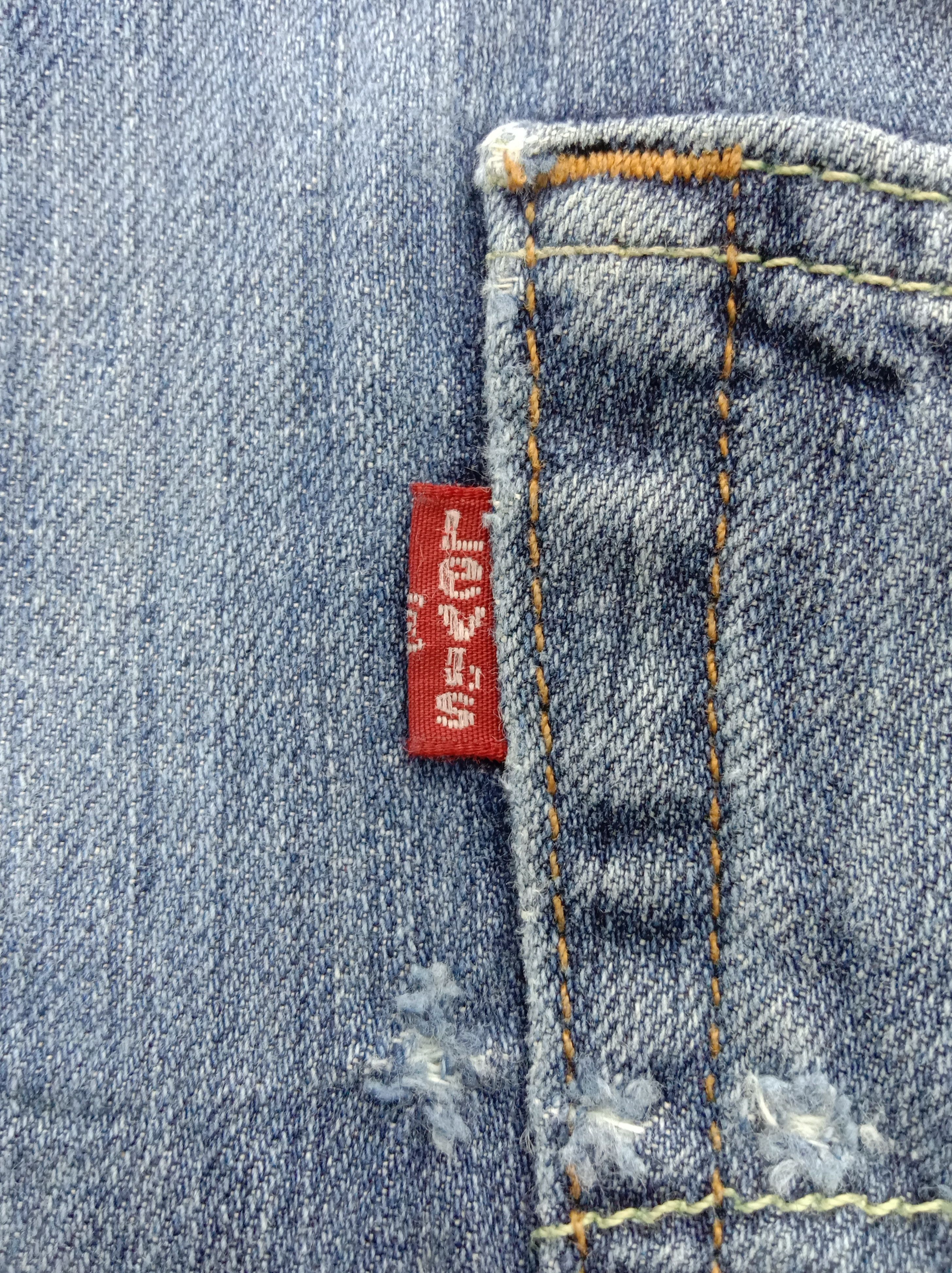 Levi's Vintage Levi’s 514 Jeans Blue Wash Distressed Denim Size US 36 / EU 52 - 11 Thumbnail