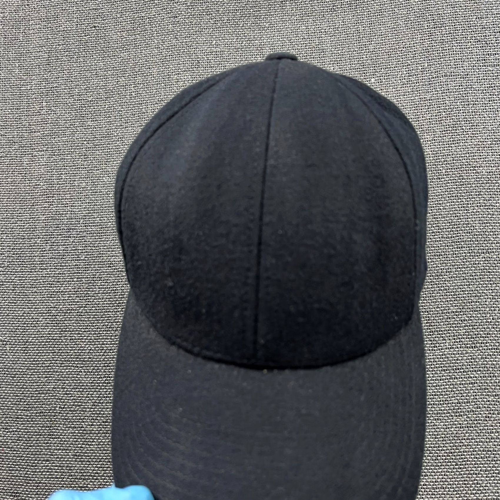 Vintage VARSITY HEADWEAR Cap Hat XL Wool Unisex Adults Baseball Cap Vitale Barberis Canonico Quick Dry Canvas Black Size ONE SIZE - 3 Thumbnail