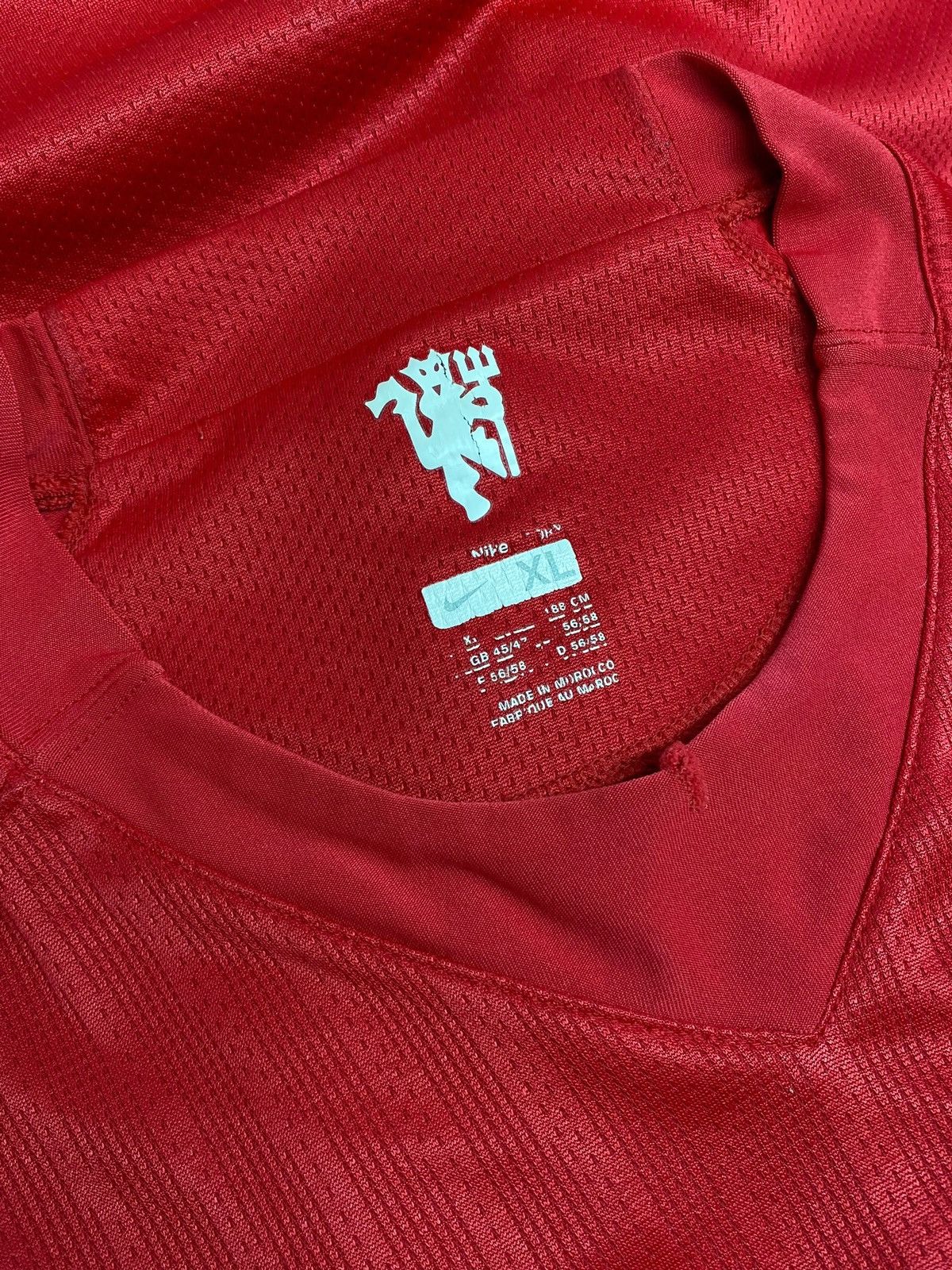 Nike Nike Manchester United 2007-09 Home Football Shirt Size US XXL / EU 58 / 5 - 14 Thumbnail