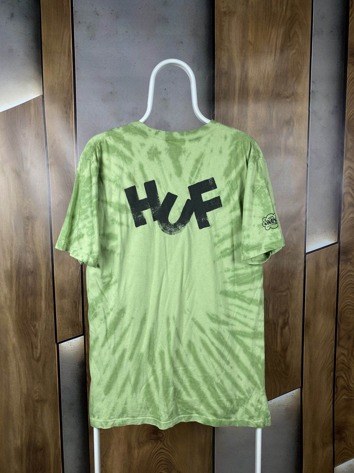 Huf 🐍T-Shirt HUF & Haze Tie Dye Big Logo Tee🐍 Size US M / EU 48-50 / 2 - 1 Thumbnail