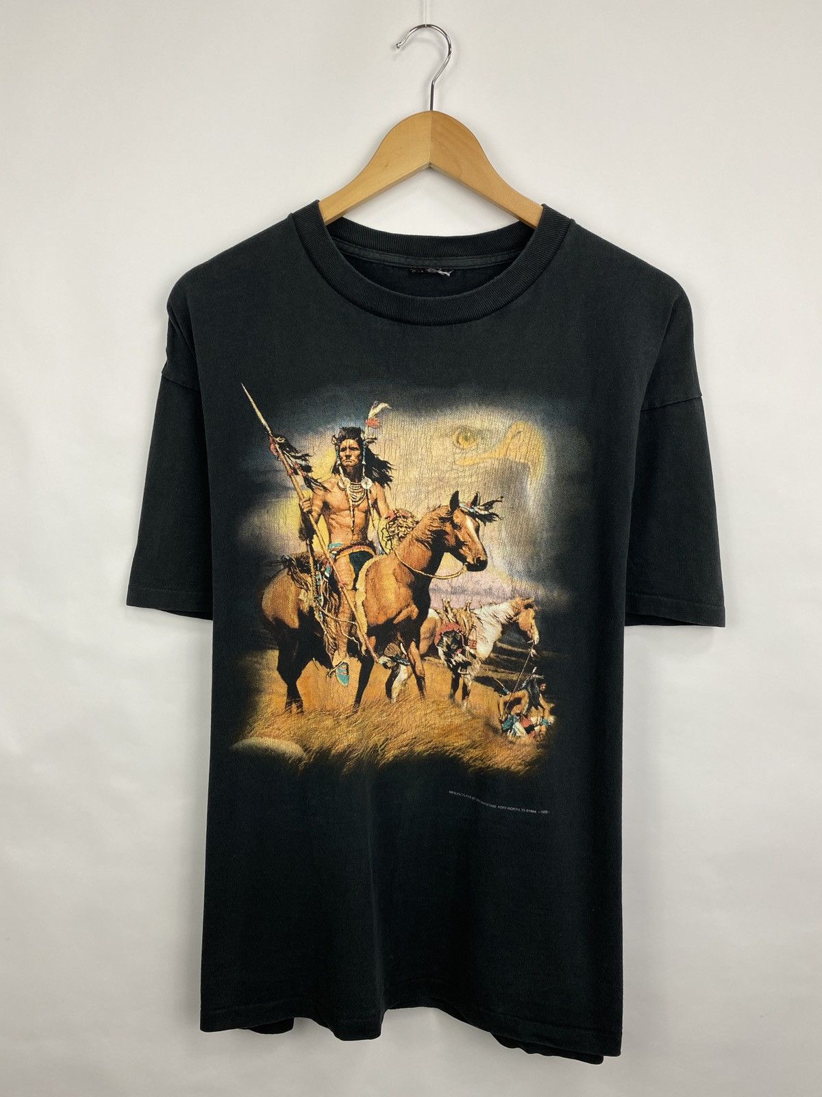 Native 🇺🇸 Vintage 1994 Navajo Indian people t-shirt rare retro hype Size US XL / EU 56 / 4 - 3 Thumbnail