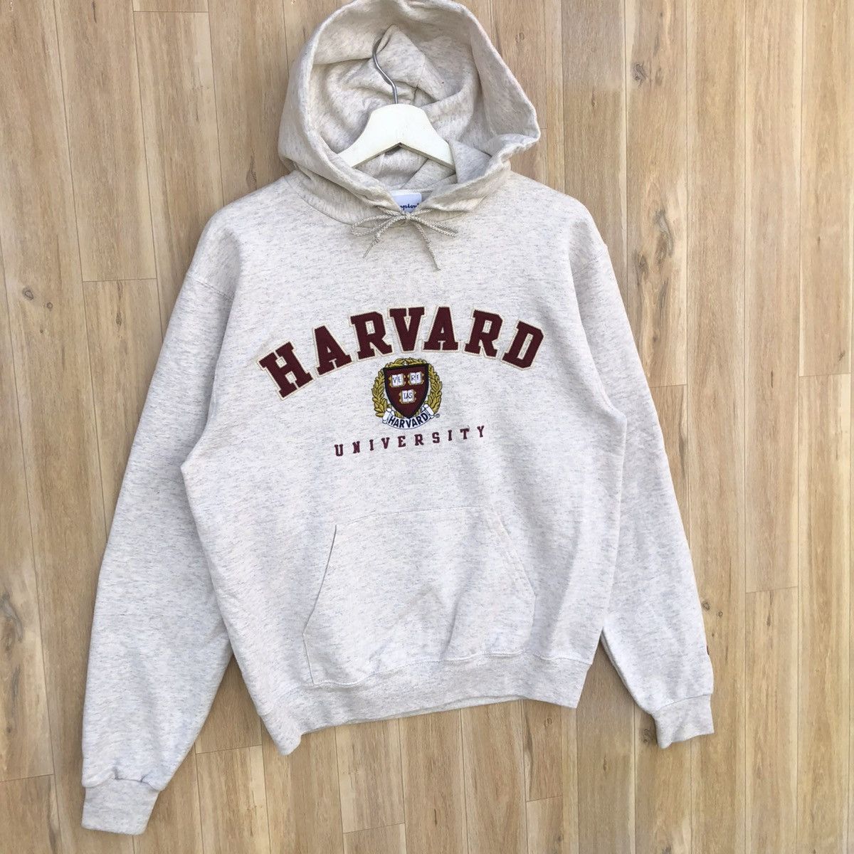 Champion Vintage Champion Harvard University Hoodie Sweatshirt Size US S / EU 44-46 / 1 - 2 Thumbnail