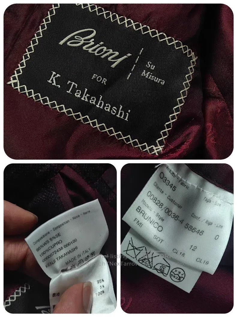 Brioni Brioni Cashmere and silk handmade single-breasted suit Size US M / EU 48-50 / 2 - 5 Thumbnail