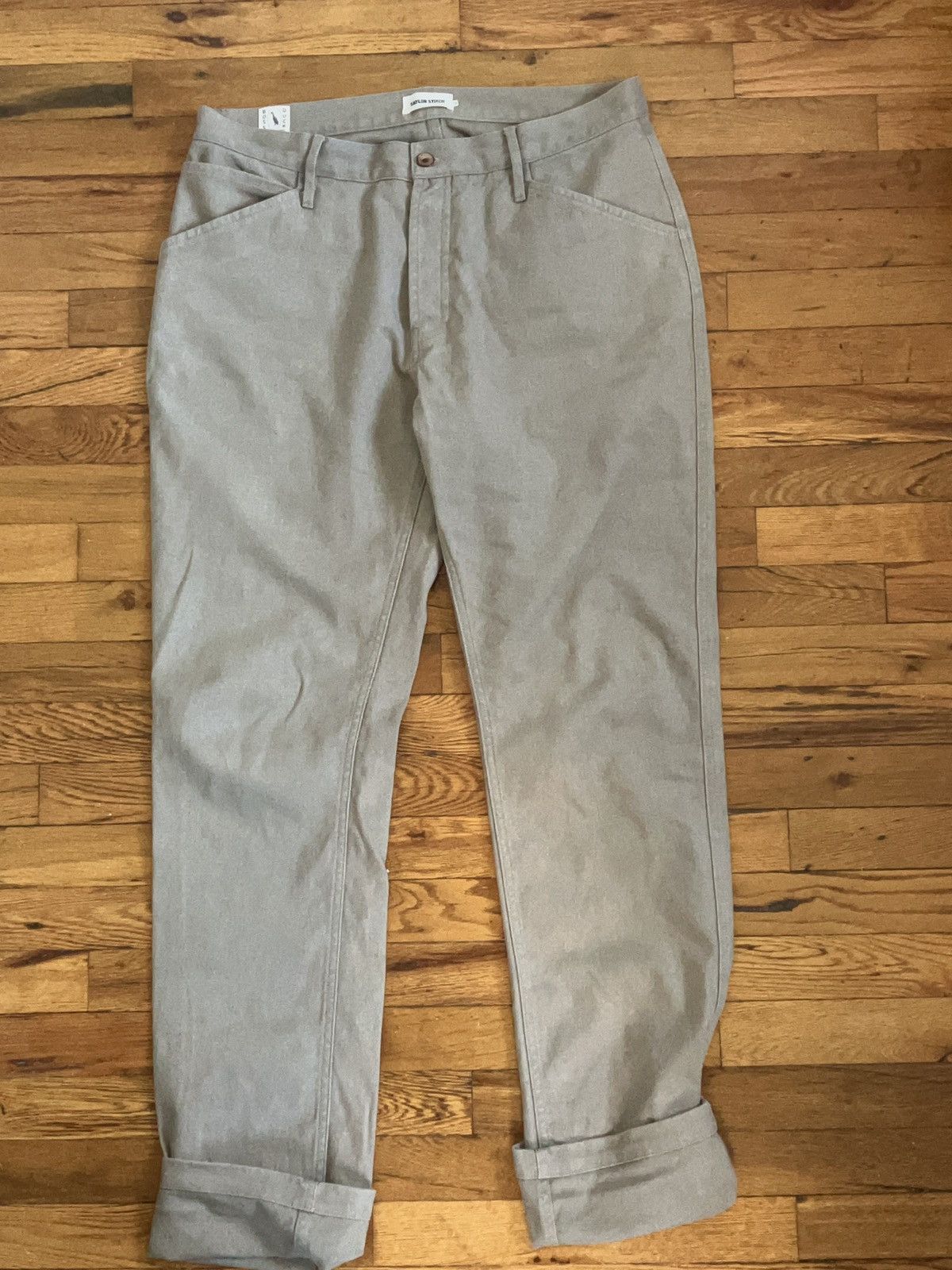 Taylor Stitch Boss duck hemp pants | Grailed