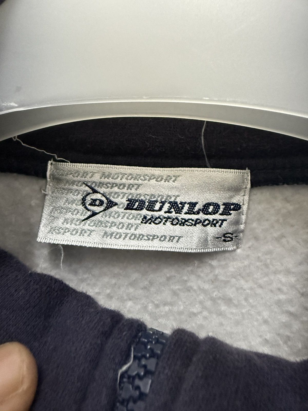 Dunlop 🔥 Dunlop MOTORSPORT Half Zipper sweatshirt - S Size US S / EU 44-46 / 1 - 6 Thumbnail