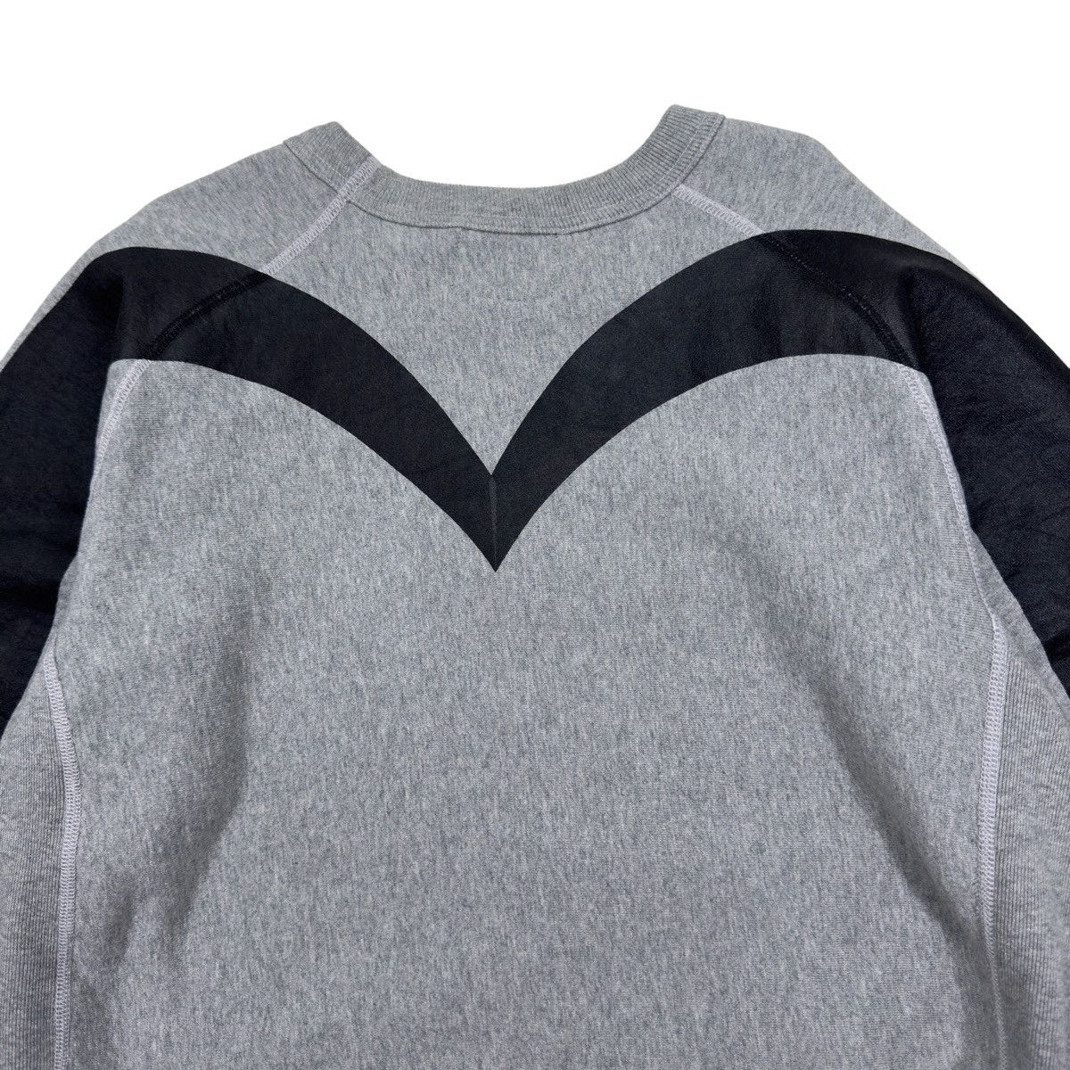 Evisu × Vintage 1990s Evisu Big Logo Blackout Tattoo Sweatshirt Size US M / EU 48-50 / 2 - 6 Thumbnail