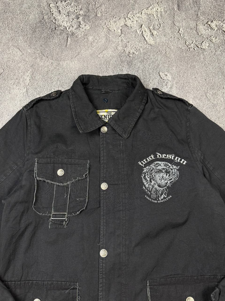 If Six Was Nine Y2K Gothic M65 Multi Pocket Army Jacket Size US S / EU 44-46 / 1 - 4 Thumbnail