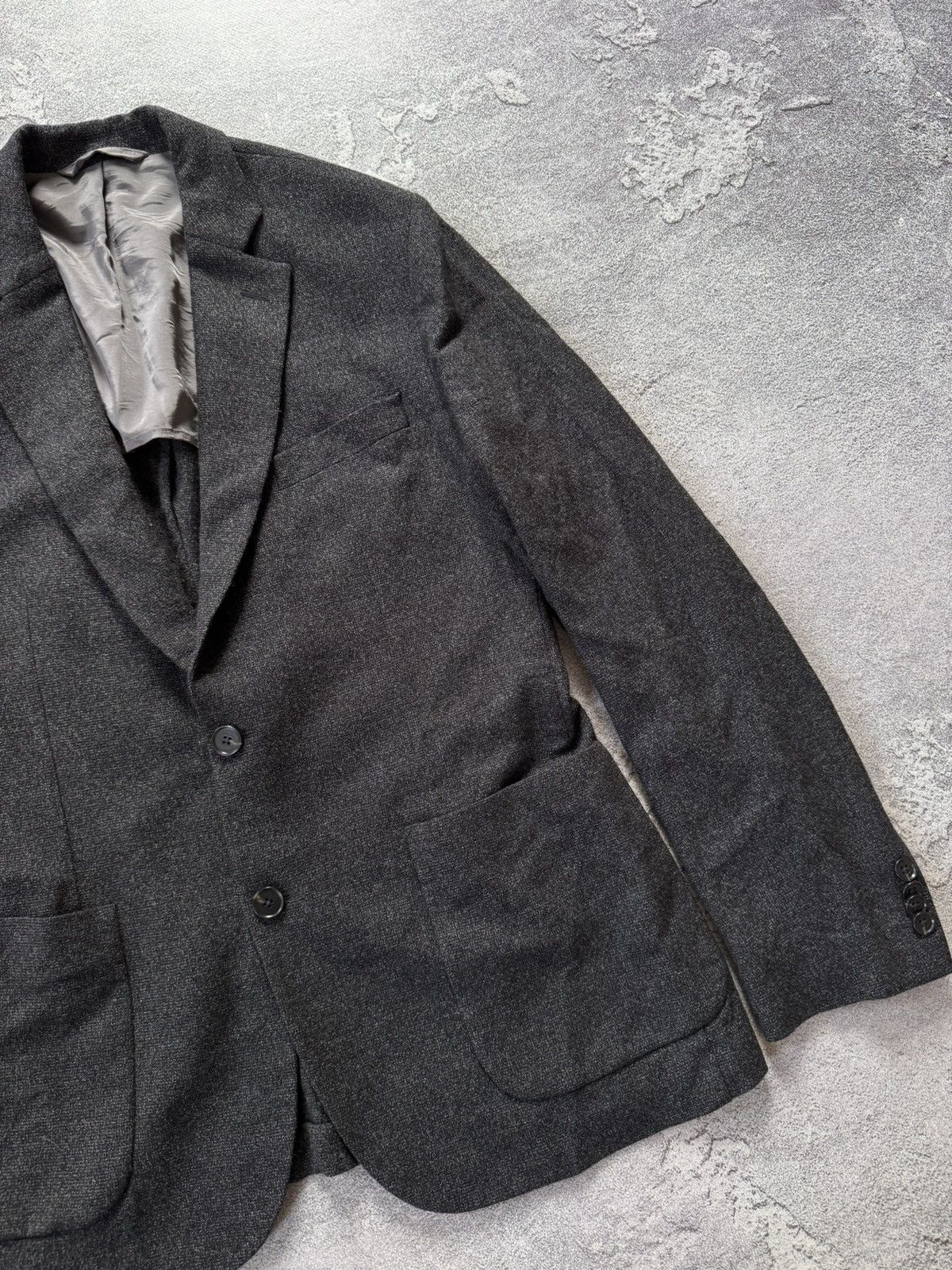 Designer × J.Lindeberg J.Lindeberg 50size blazer jacket Hopper PP unc 2 tone wool Size 50R - 7 Thumbnail