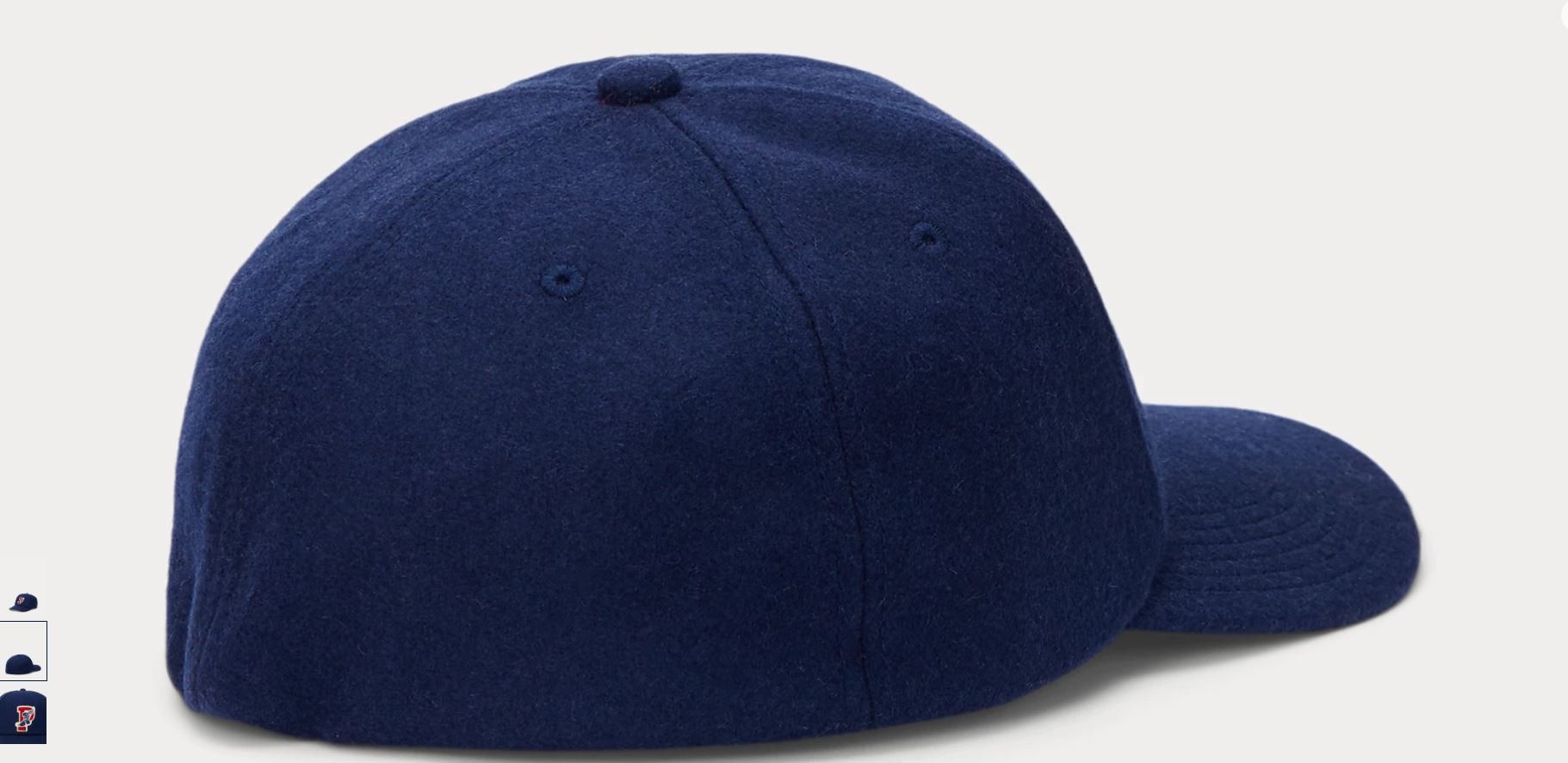 Polo Ralph Lauren Polo Ralph Lauren Fitted P-Wing Wool Ball Cap SIZE MED Size 30 - 5 Thumbnail