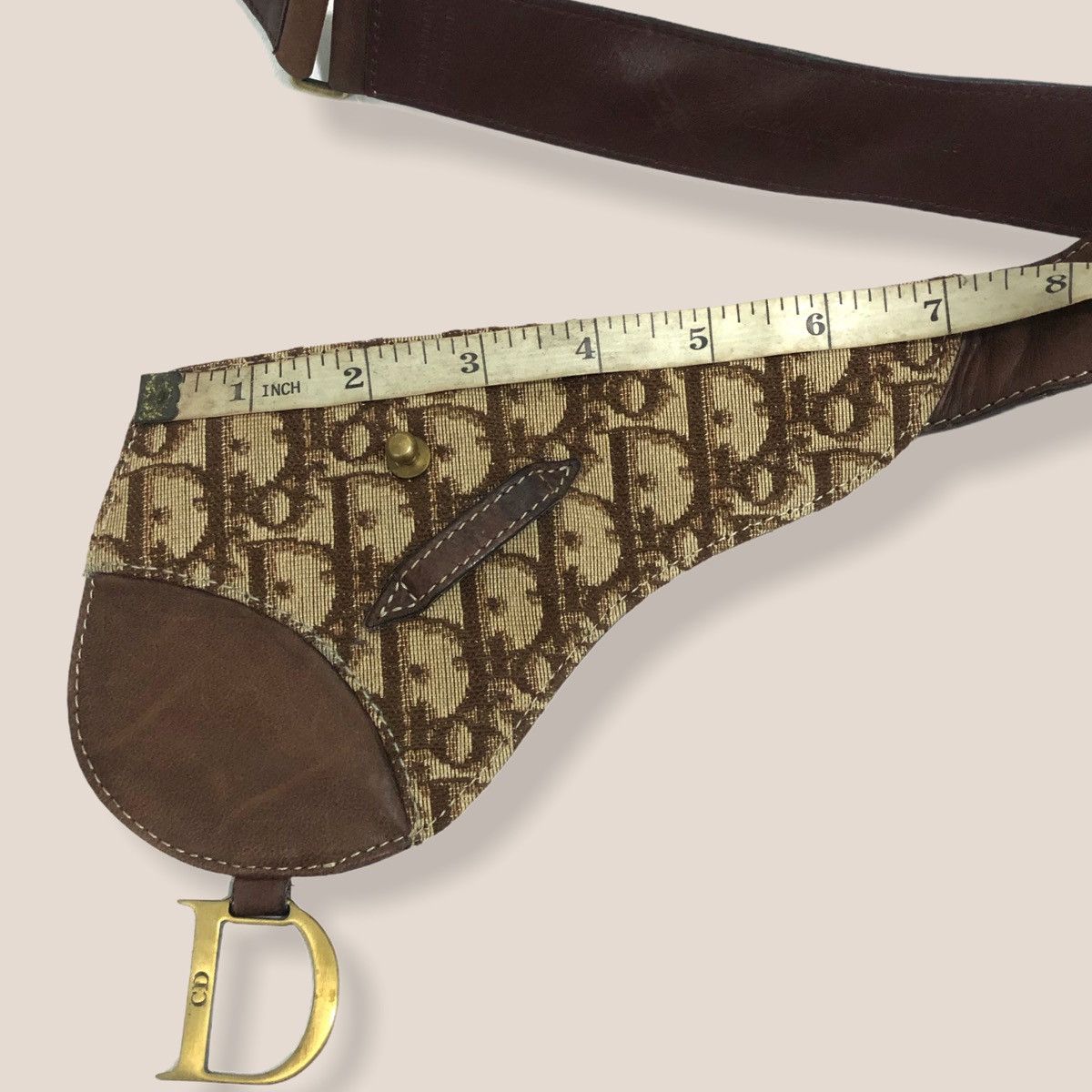 Dior ‼️LASTDROP‼️ CHRISTIAN DIOR TROTTER SADDLE WAIST BAG RARE ITEM Size ONE SIZE - 10 Thumbnail