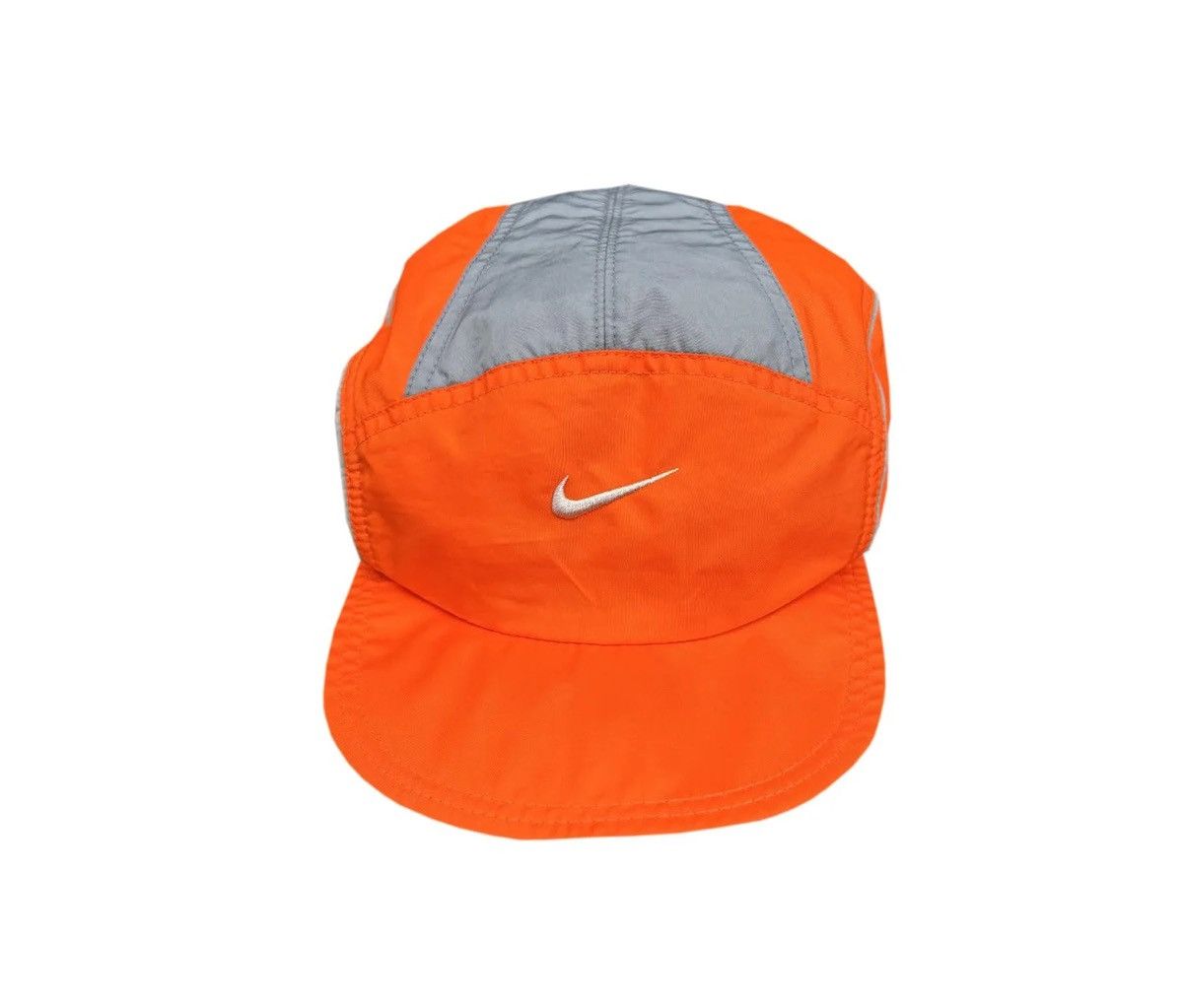 Nike Vintage Nike Clima Fit Orange / Grey Hat Size ONE SIZE - 1 Thumbnail