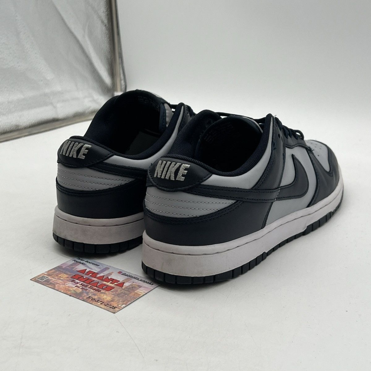 Nike Nike dunk low Georgetown Size US 9.5 / EU 42-43 - 5 Thumbnail