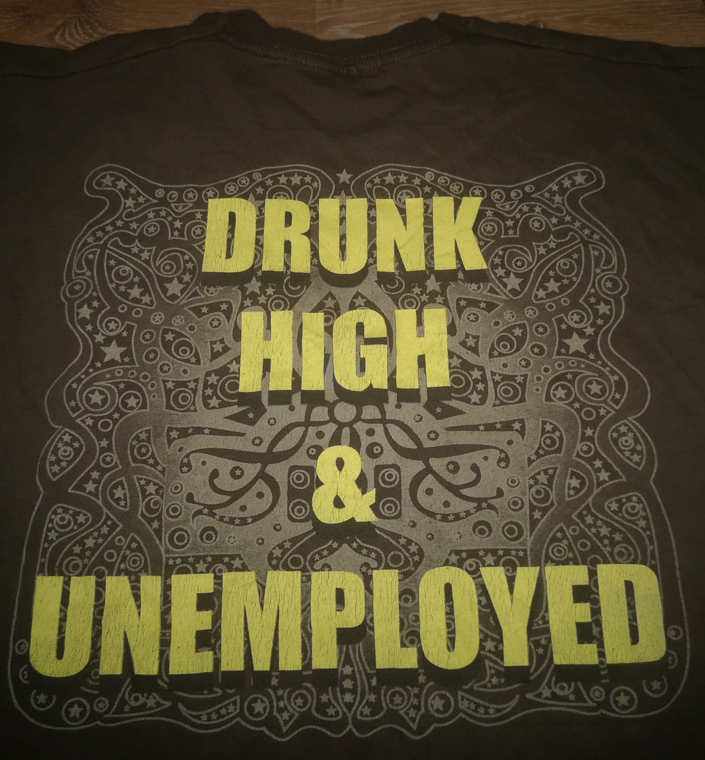Vintage Vintage Trailer Park Boys Drunk High Unemployed Promo Shirt Size US M / EU 48-50 / 2 - 9 Thumbnail