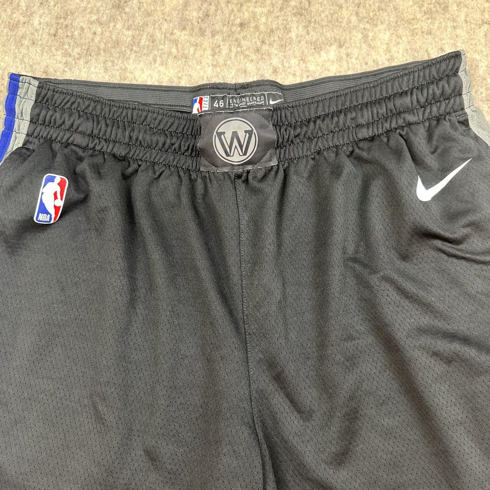 Nike Washington Wizards Shorts Mens Size 46 Black Nike Athletic Basketball Short Sports Mens 46 Black Nike Athletic Basketball Shorts Size US 30 / EU 46 - 2 Thumbnail