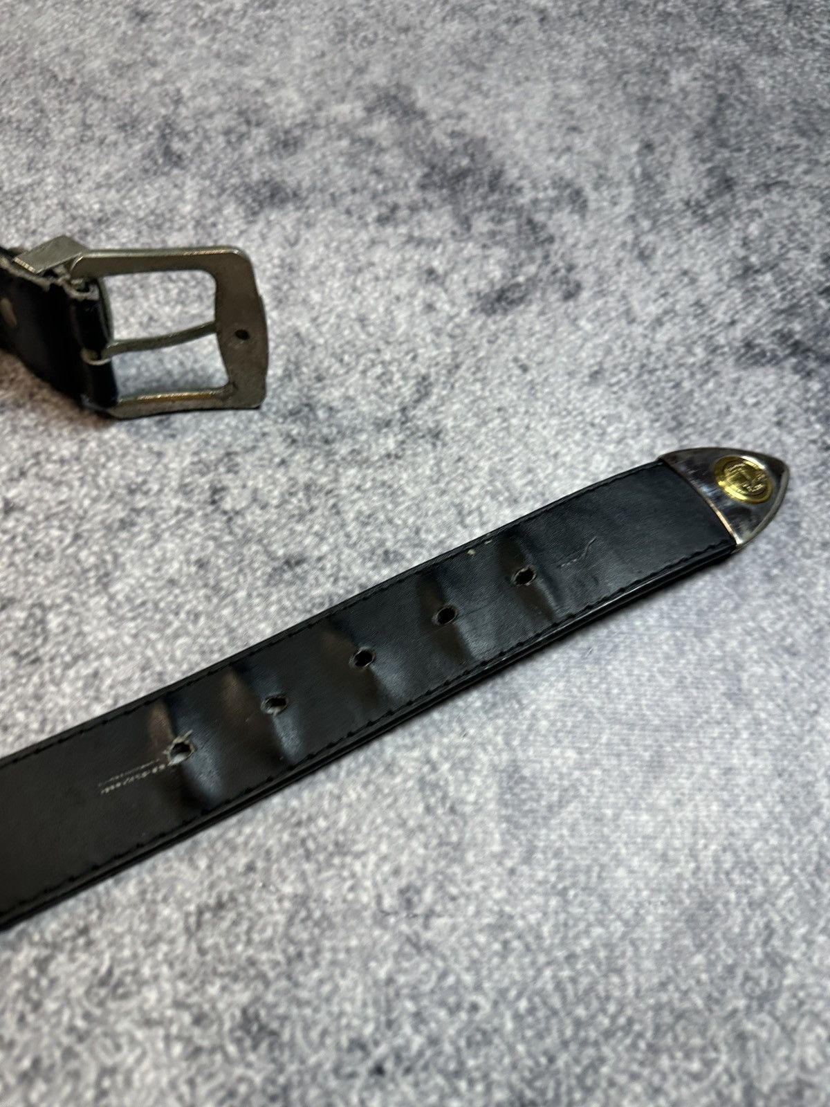Leather Y2K Vintage Jaguar Leather Belts Streetwear Rare Avant Garde Size ONE SIZE - 4 Thumbnail