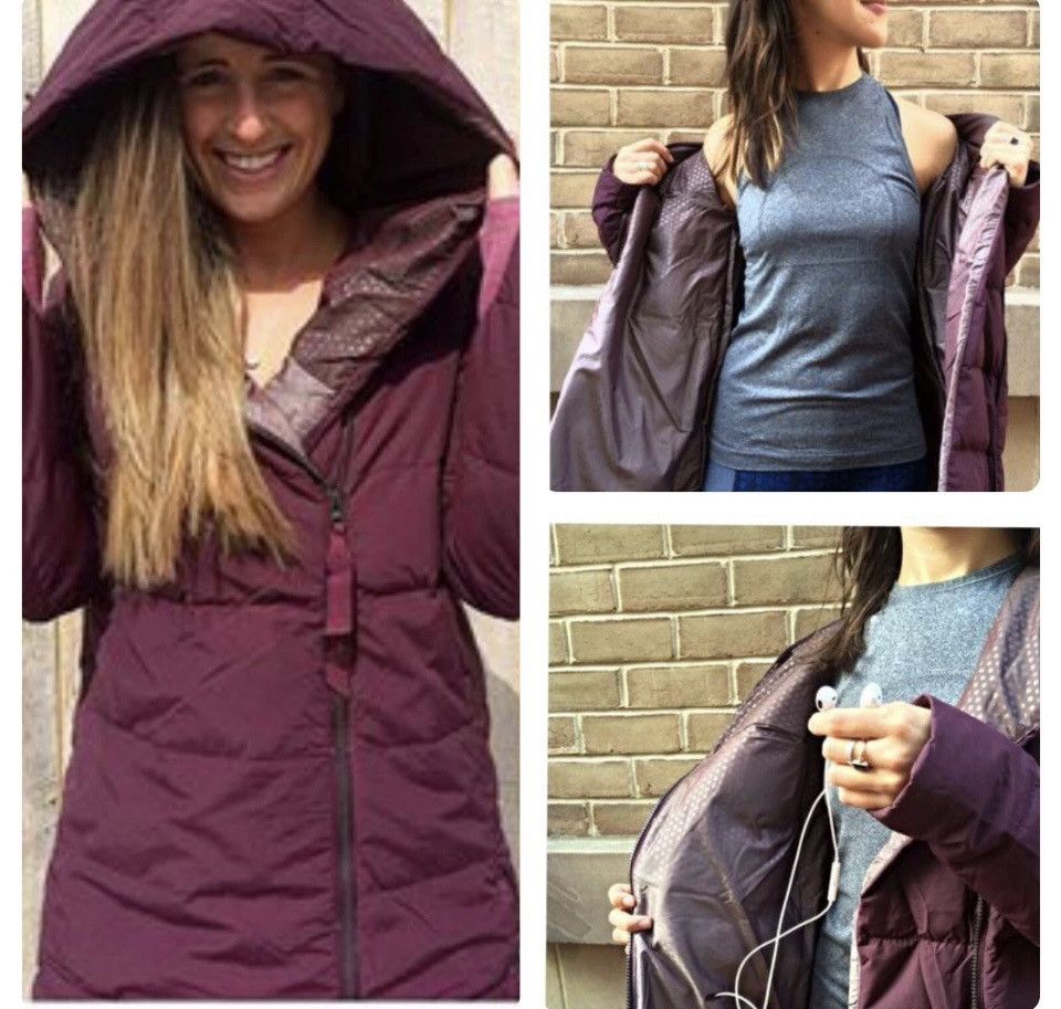Lululemon Lululemon Puffy Blanket Jacket Plum sz.6 Size S / US 4 / IT 40 - 11 Thumbnail