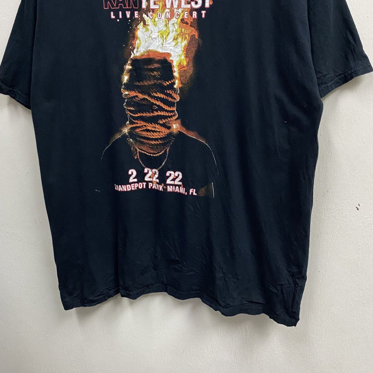 Kanye West Kanye West Donda Listening Miami 2022 Concert Tee Large Size US XXL / EU 58 / 5 - 4 Thumbnail