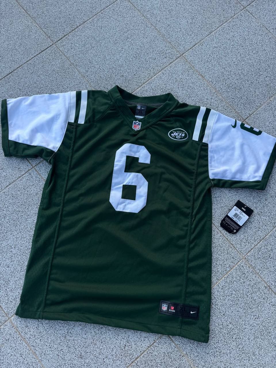 NFL NEW Nike NFL New York Jets Mark Sanchez Men XL Green Jersey Size US XL / EU 56 / 4 - 1 Thumbnail