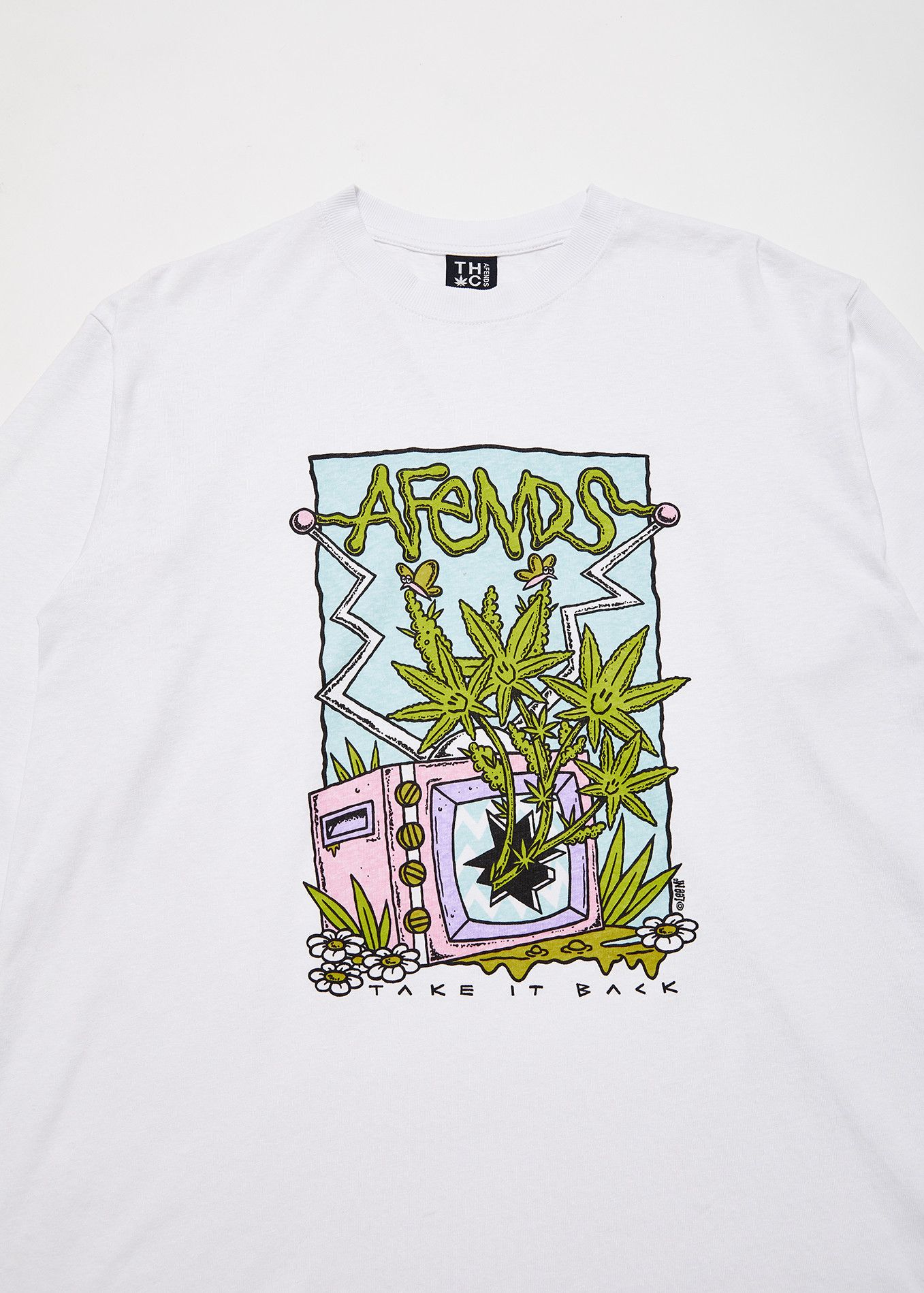 Afends BNWT Afends - Take It Back - Hemp Long Sleeve T-Shirt Medium Size US M / EU 48-50 / 2 - 2 Thumbnail