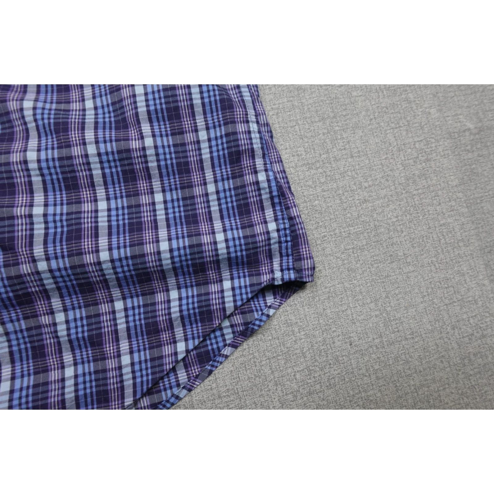 Peter Millar Peter Millar Shirt Mens Medium Blue Plaid Button-Up Size US M / EU 48-50 / 2 - 4 Thumbnail