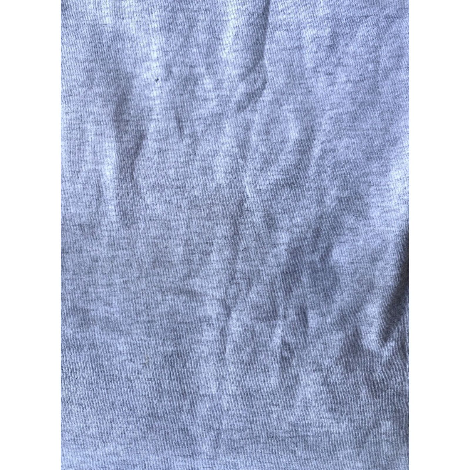 Vintage VINTAGE College Ware Football T-Shirt XL Gray Crew Neck Short Sleeve 90s Sports Soccer Logo Graphic Print Mens Size US XL / EU 56 / 4 - 7 Thumbnail