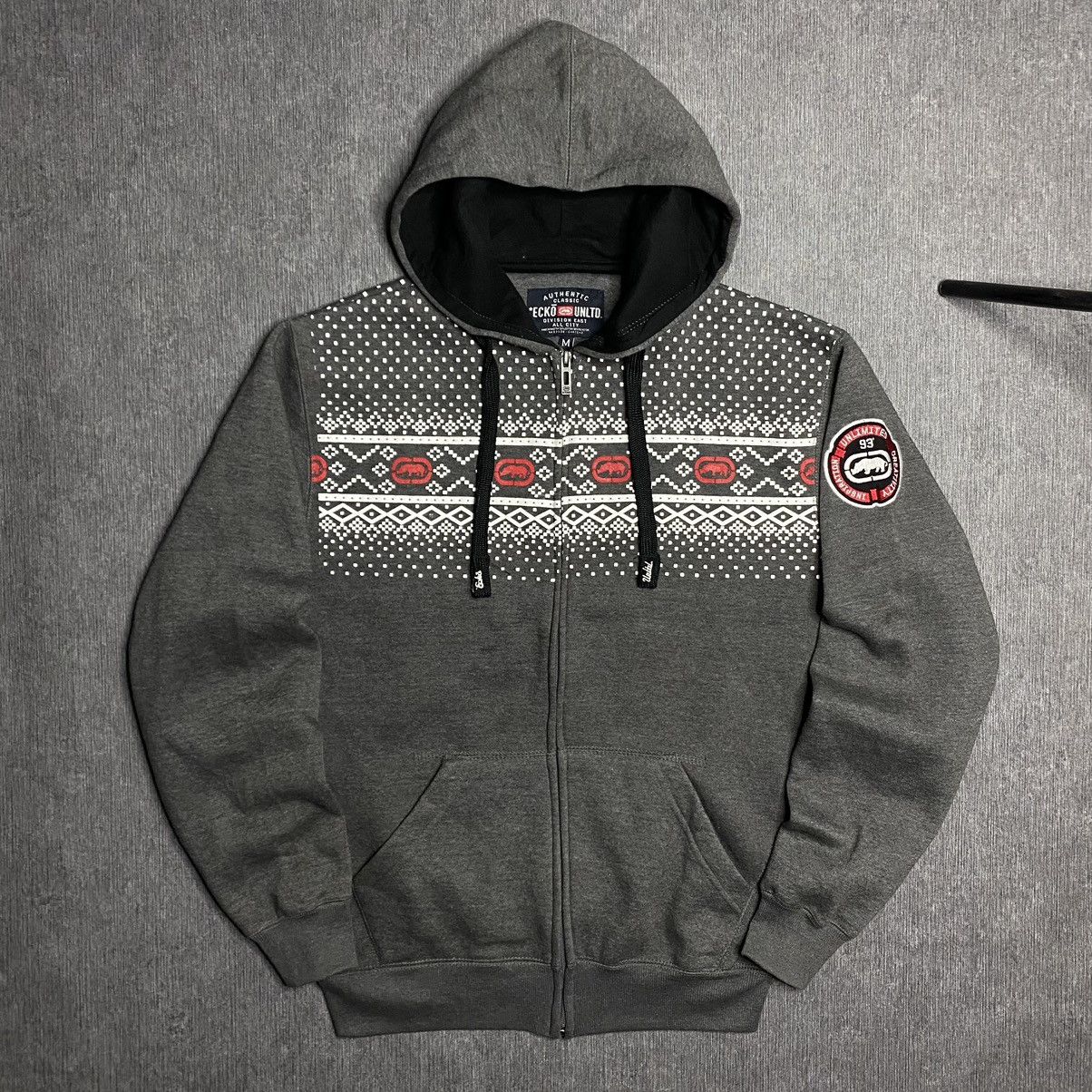 Vintage Ecko Unltd hoodie y2k zip up