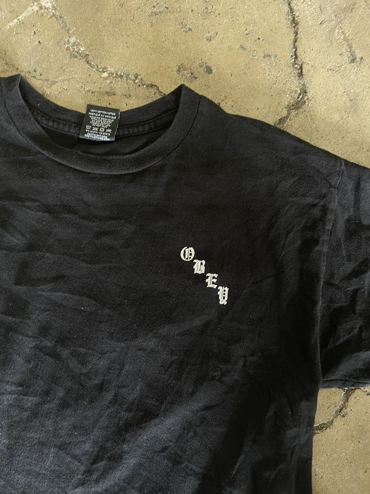 Obey OBEY ROSE SKULL TEE Size US M / EU 48-50 / 2 - 2 Thumbnail