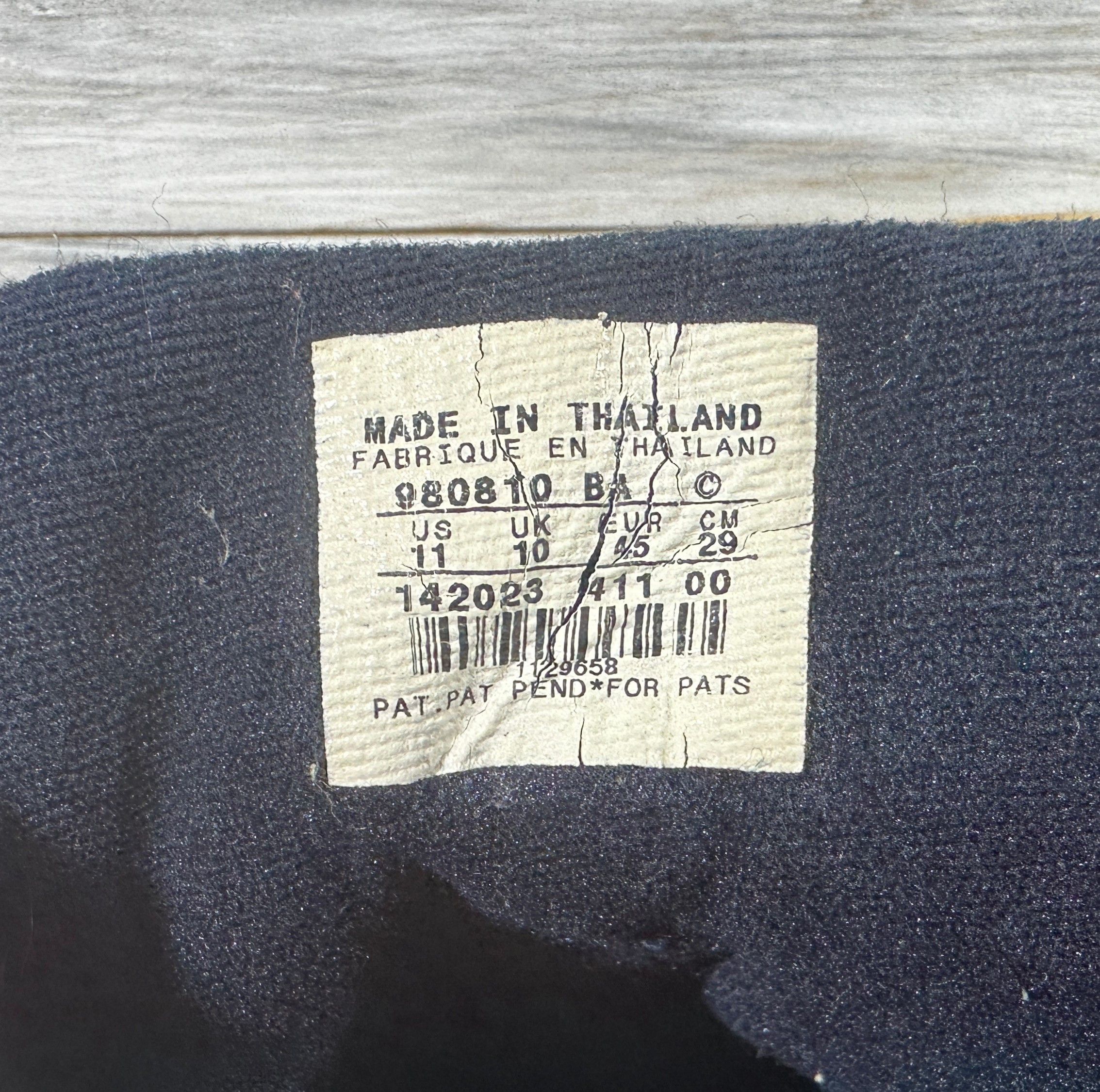 Nike × Vintage Vintage Nike Velvet 1998 Men's Sneakers Made In Thailand Size US 11 / EU 44 - 11 Thumbnail