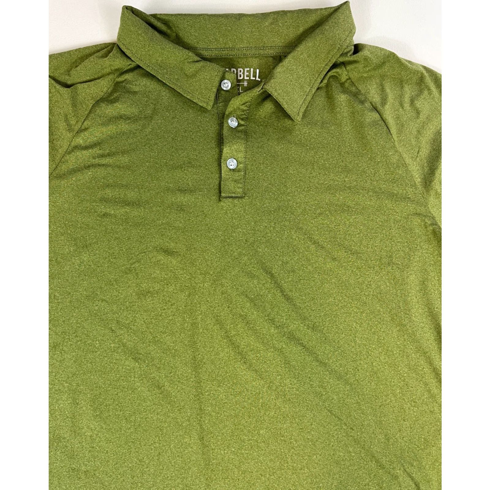 Vintage Barbell Apparel Men’s Long Sleeve Polo Shirt XL Green Barbell Apparel Polo Shirt Men’s XL Long Sleeve Green Performance Gym & Training Size US XL / EU 56 / 4 - 5 Thumbnail