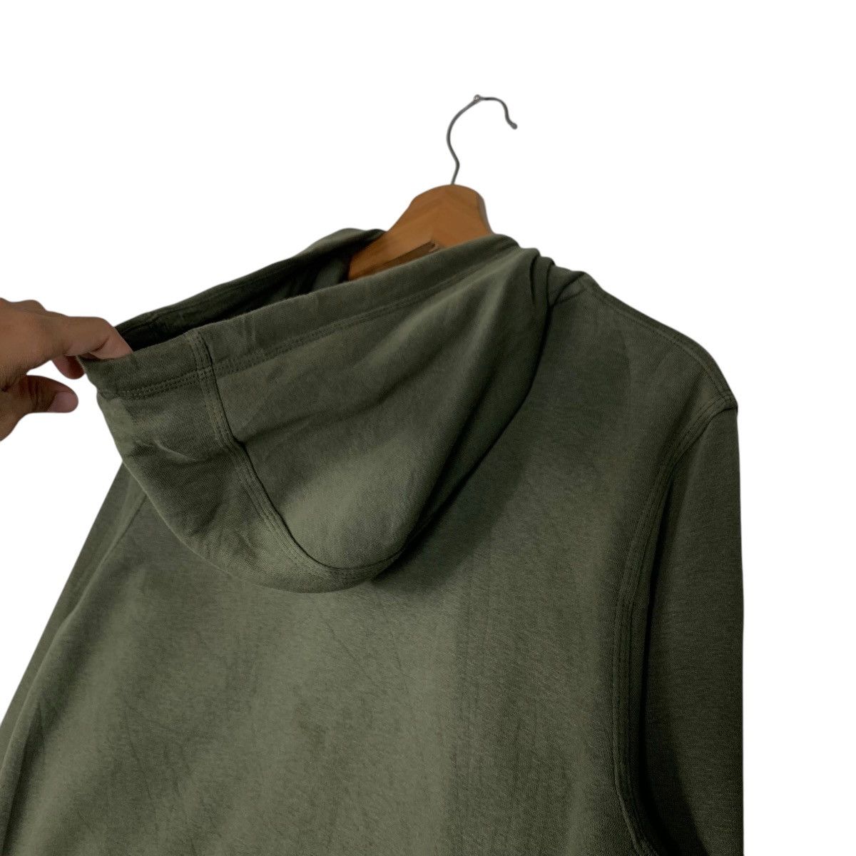 Nike NIKE Small Logo Green Zipper Hoodies Sweatshirt #1484-C67 Size US S / EU 44-46 / 1 - 25 Thumbnail