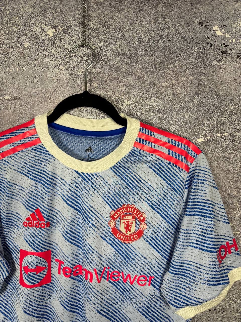 Adidas GREENWOOD Manchester United 2021/22 Away Fan Soccer Jersey Size US M / EU 48-50 / 2 - 3 Thumbnail