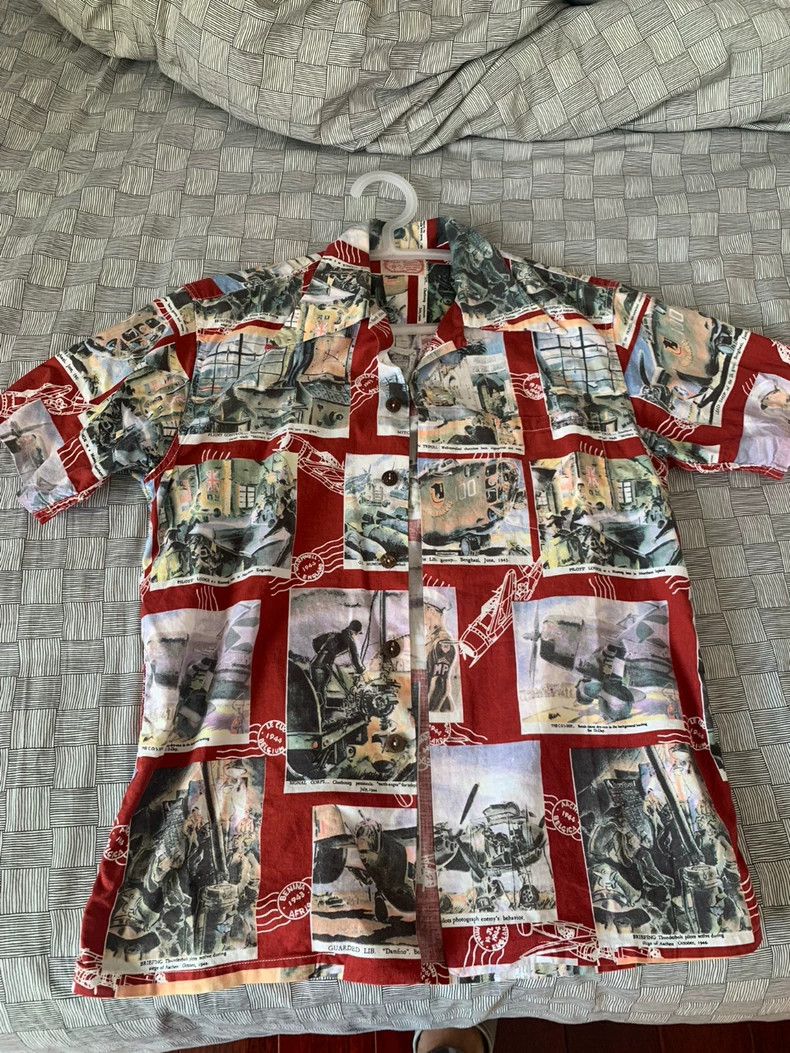 The Real Mccoys Long Sleeve Coarse Knit Shirt Made in Japa