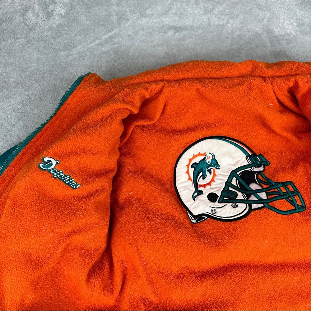 NFL Vintage Rare Miami Dolphins Puffer Jacket Men's Size Medium Size US M / EU 48-50 / 2 - 6 Thumbnail